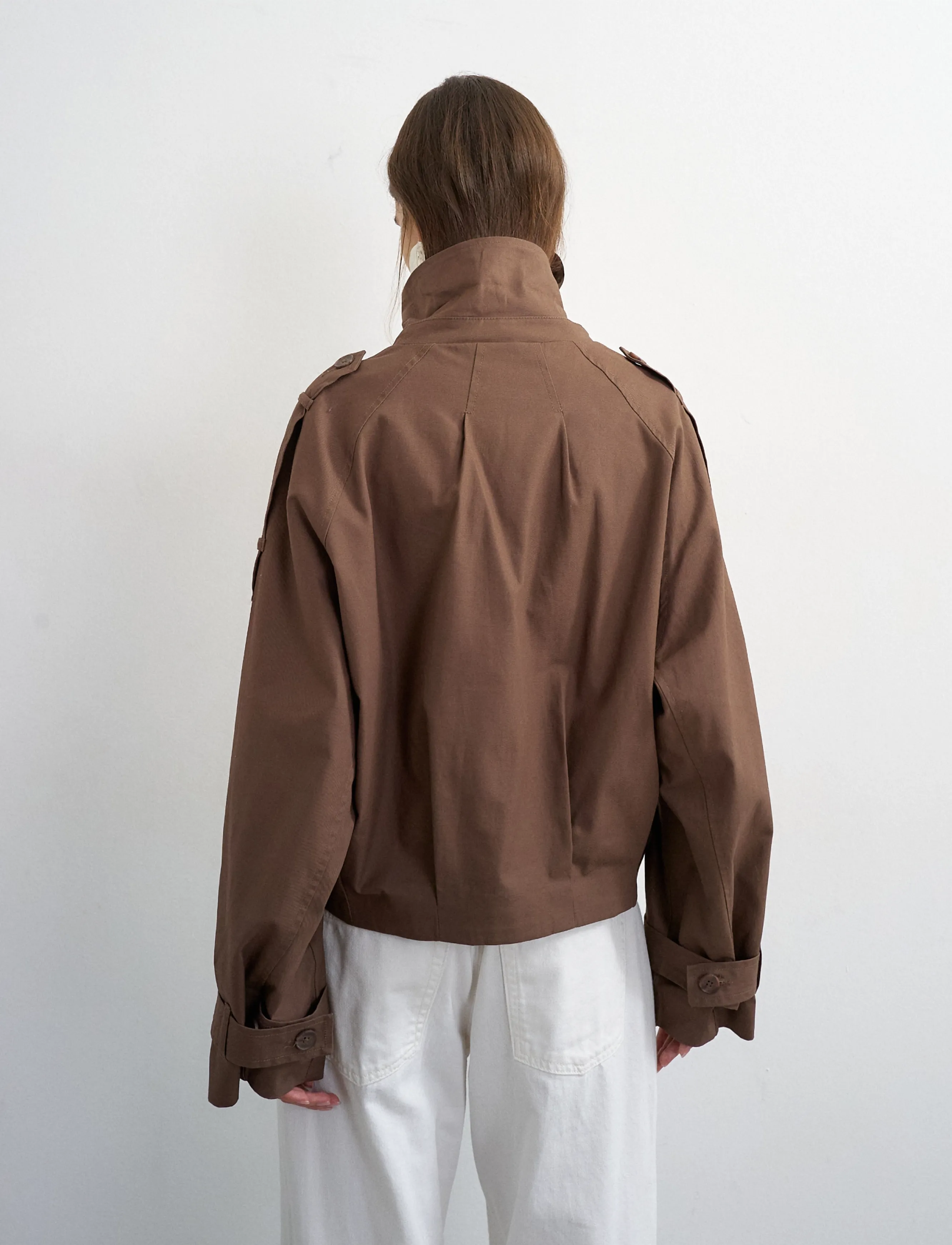 Topshop - TSHABA CROPPED TRENCHCOAT OTW - vihmamantlid - red heart - 3