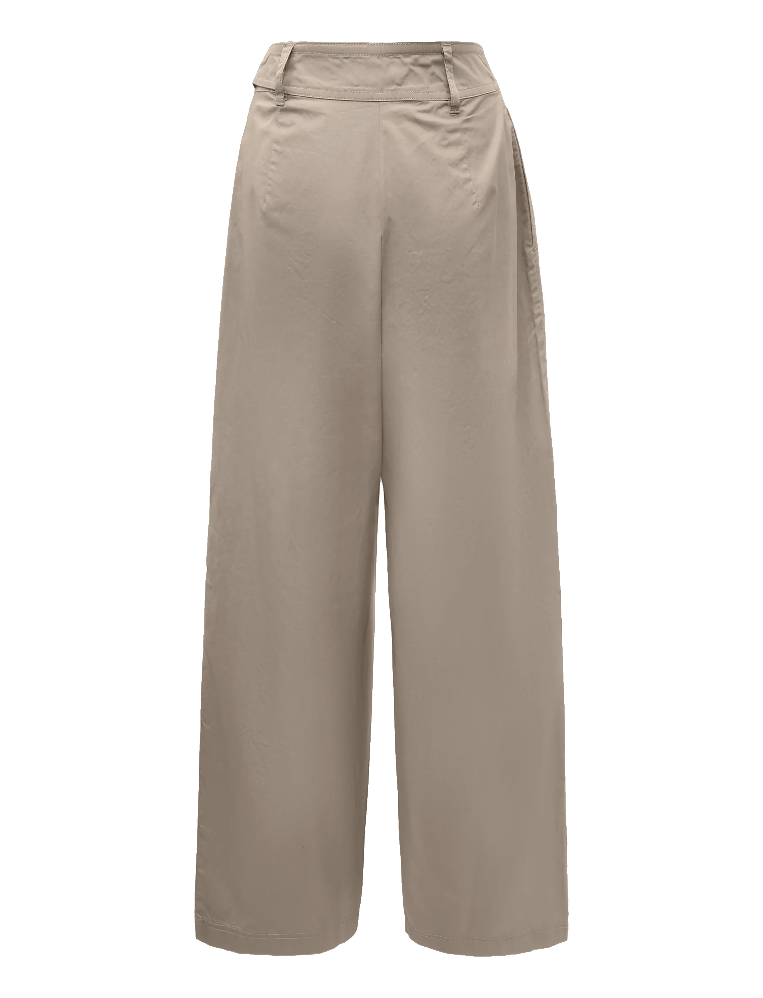 Topshop - TSHIMA TECHY TROUSERS OTW - laia säärega püksid - mushroom - 2