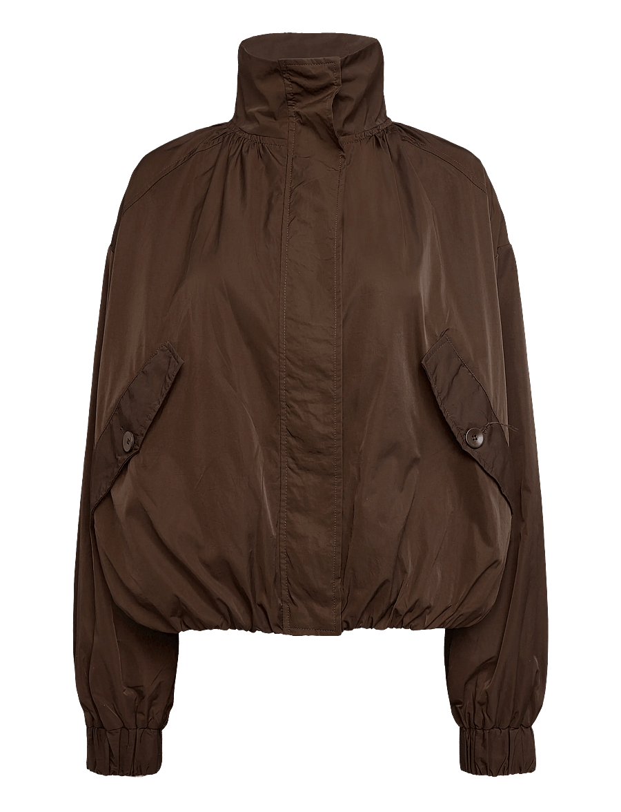 Topshop - TSHIVA TECHY JACKET OTW - tuulejoped - chocolate brown - 1