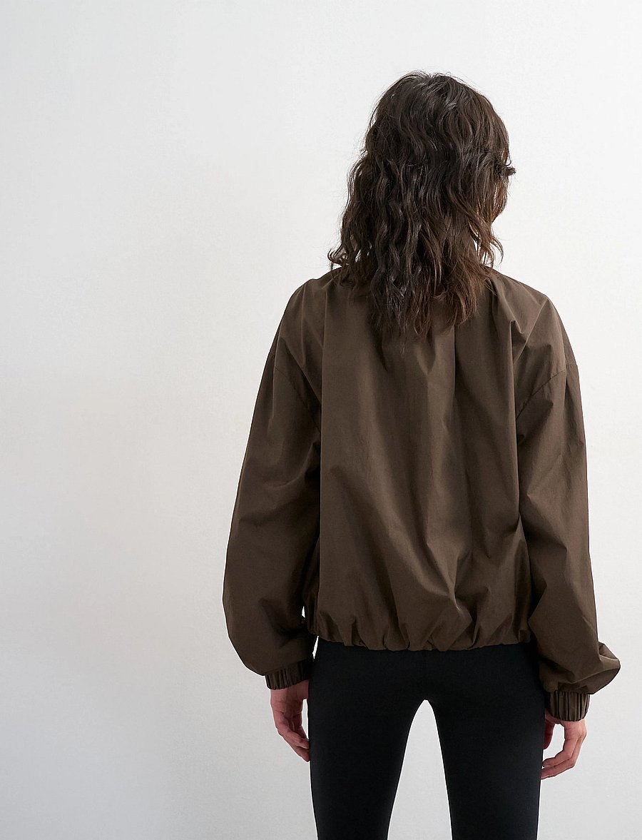 Topshop - TSHIVA TECHY JACKET OTW - tuulejoped - chocolate brown - 3