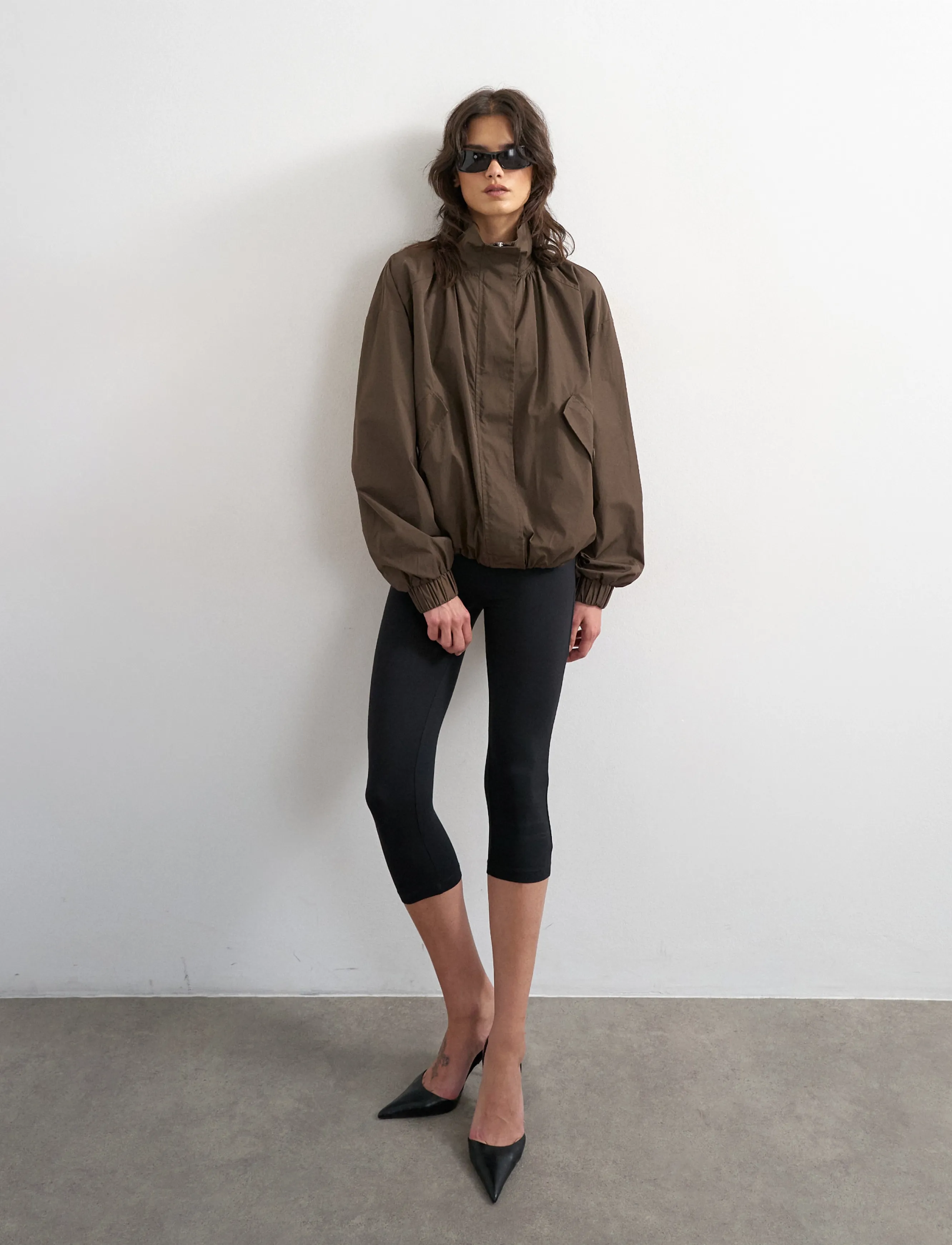 Topshop - TSHIVA TECHY JACKET OTW - windjacken - chocolate brown - 4
