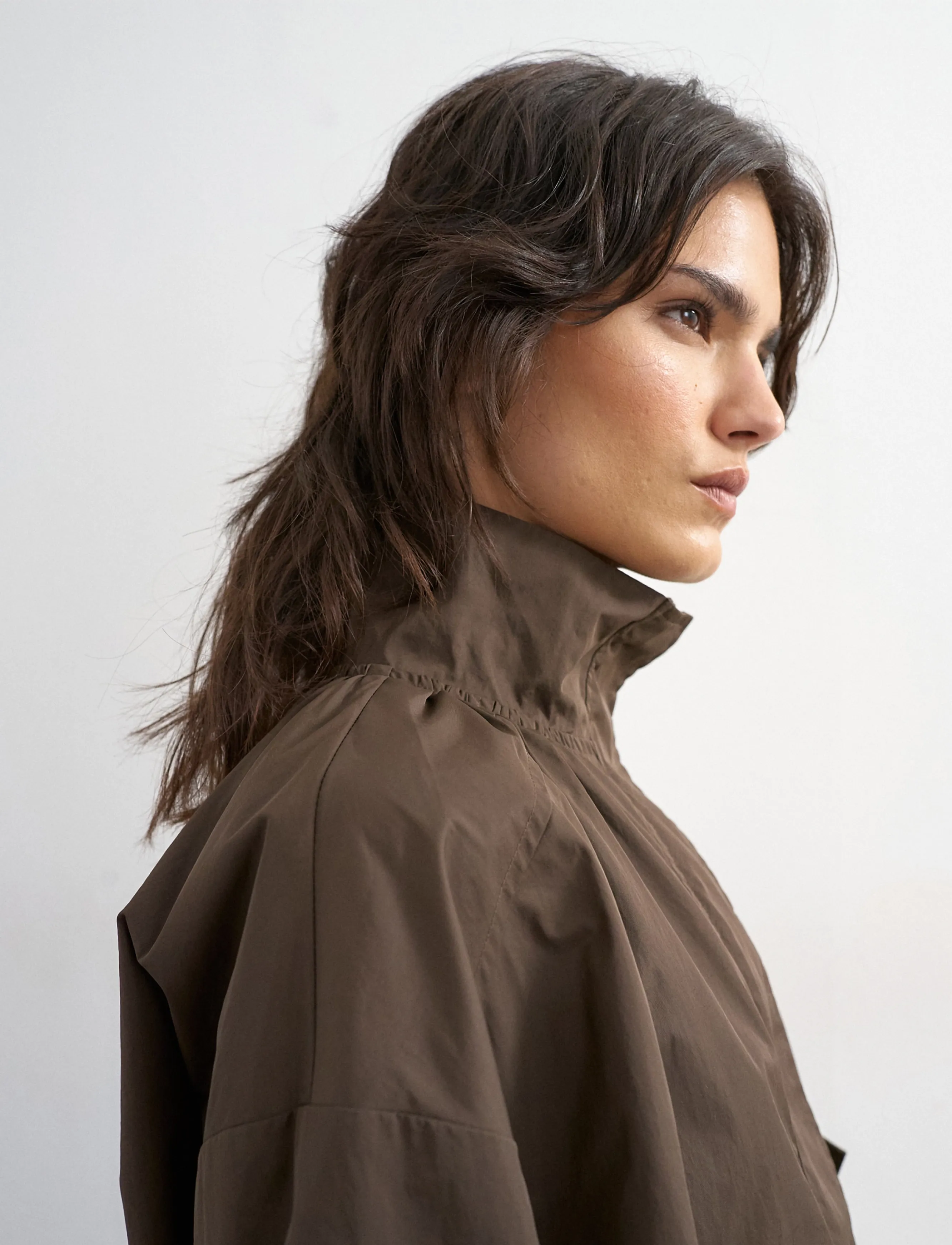 Topshop - TSHIVA TECHY JACKET OTW - windjacken - chocolate brown - 5
