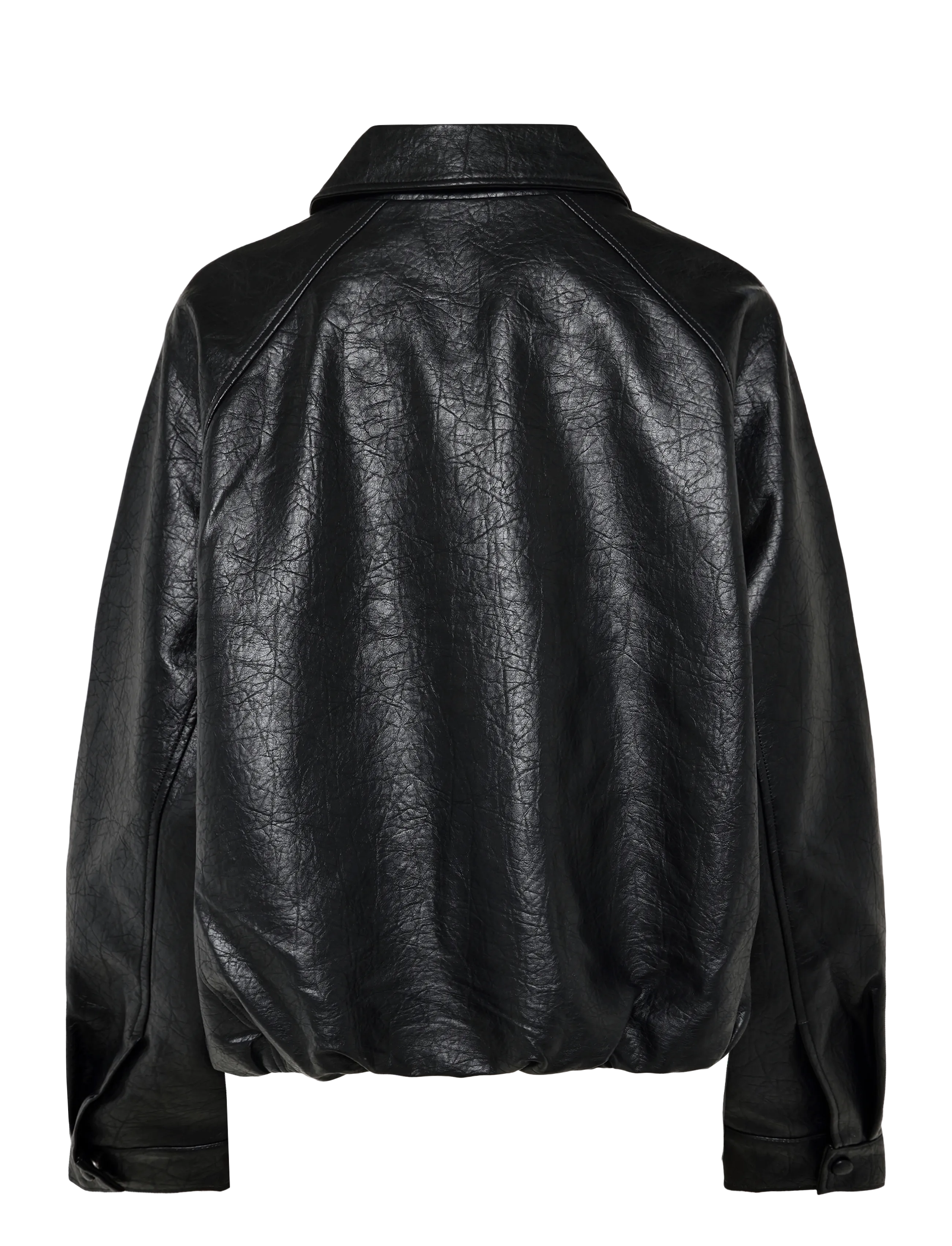 Topshop - TSTOPPA COATED BOMBER JACKET OTW - bomberjakid - black - 2