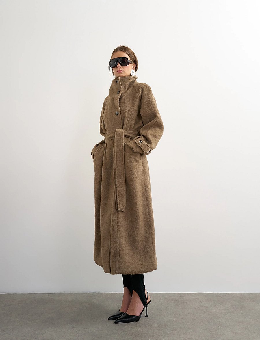 Topshop - TSTALILA FORMAL TRENCHCOAT OTW - trenchcoats - chocolate brown - 0