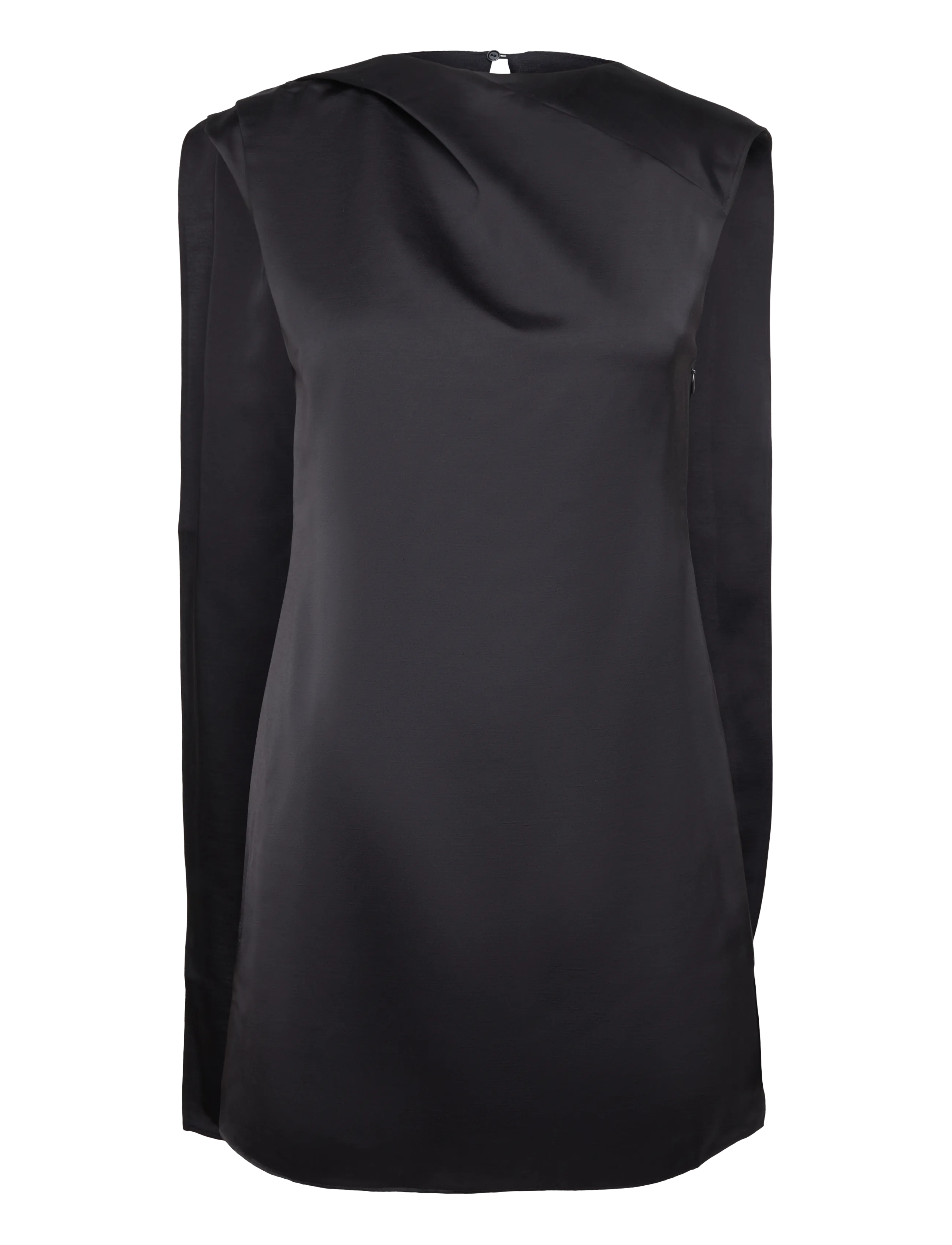 Topshop - TSTRILLE SL SATIN MINI DRESS WVN - partykleider - black - 1