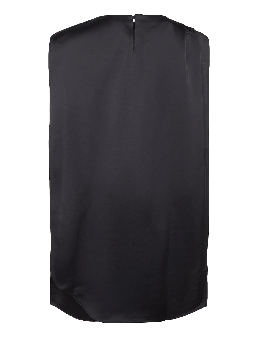 Topshop - TSTRILLE SL SATIN MINI DRESS WVN - partykleider - black - 2