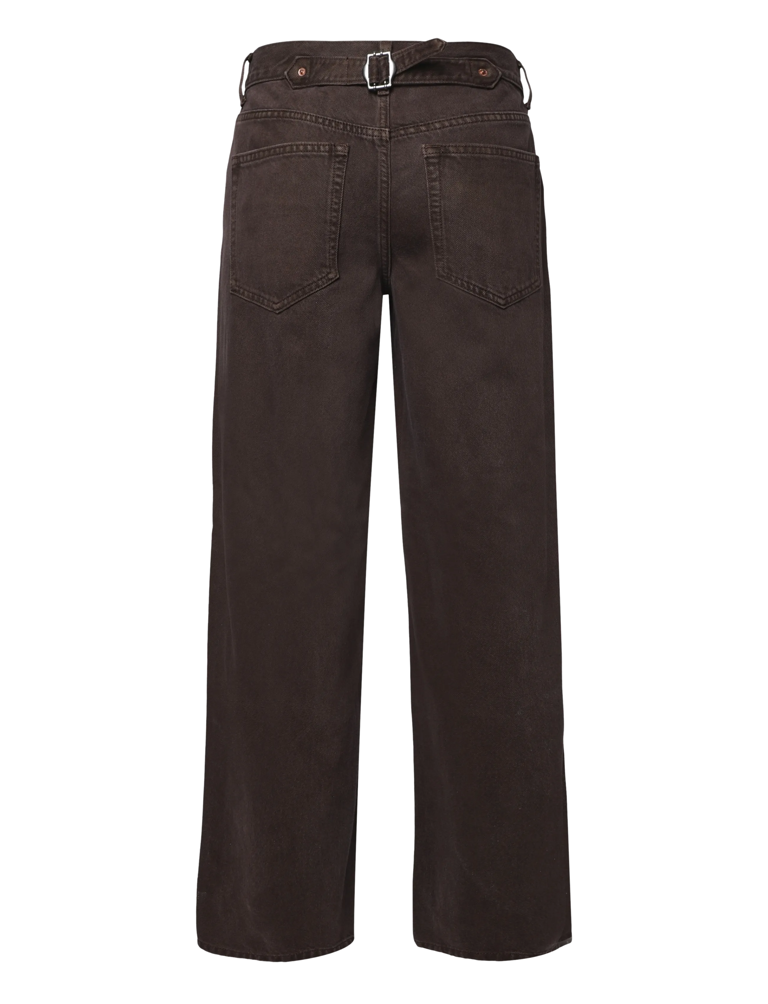 Topshop - TSCINCH LR WIDE DNM JEANS BROWN - chocolate brown - 2