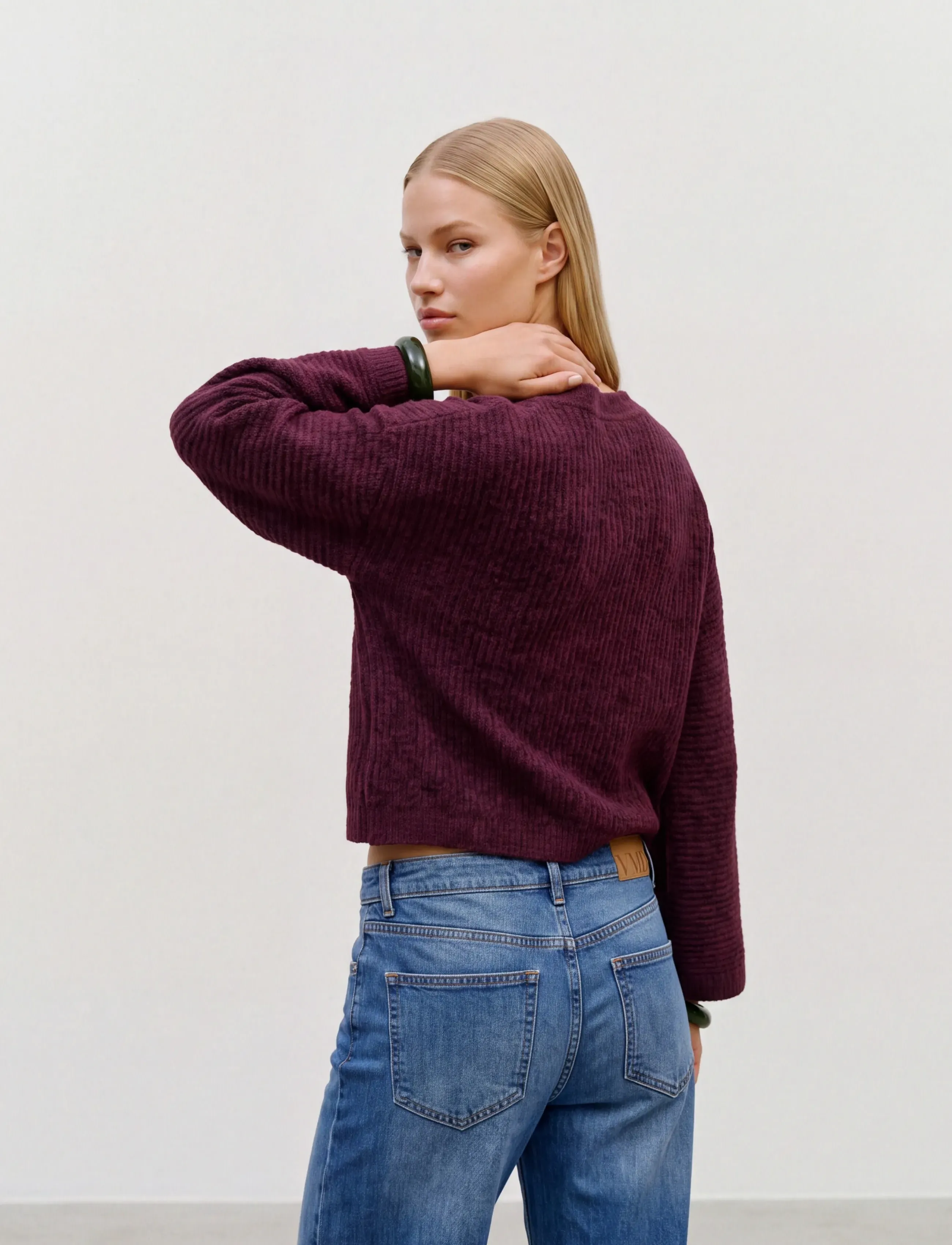 Topshop - TSRENE LS CARDIGAN KNT NOOS - strickjacken - burgundy - 3