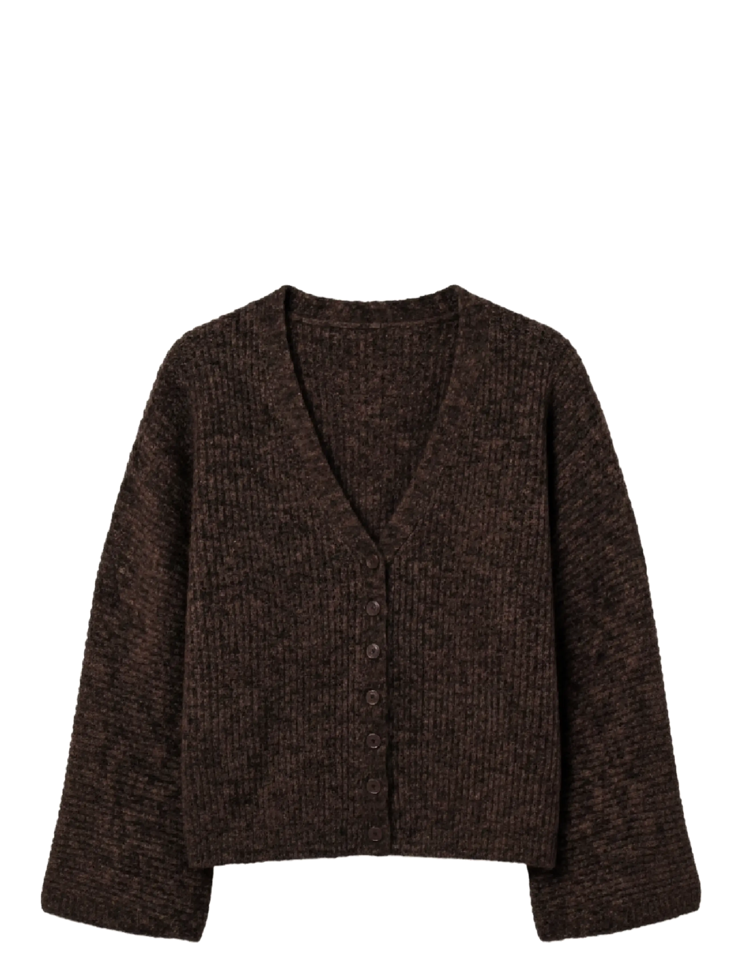 Topshop TSRENE LS CARDIGAN KNT NOOS - Kardiganid - CHOCOLATE BROWN / brown