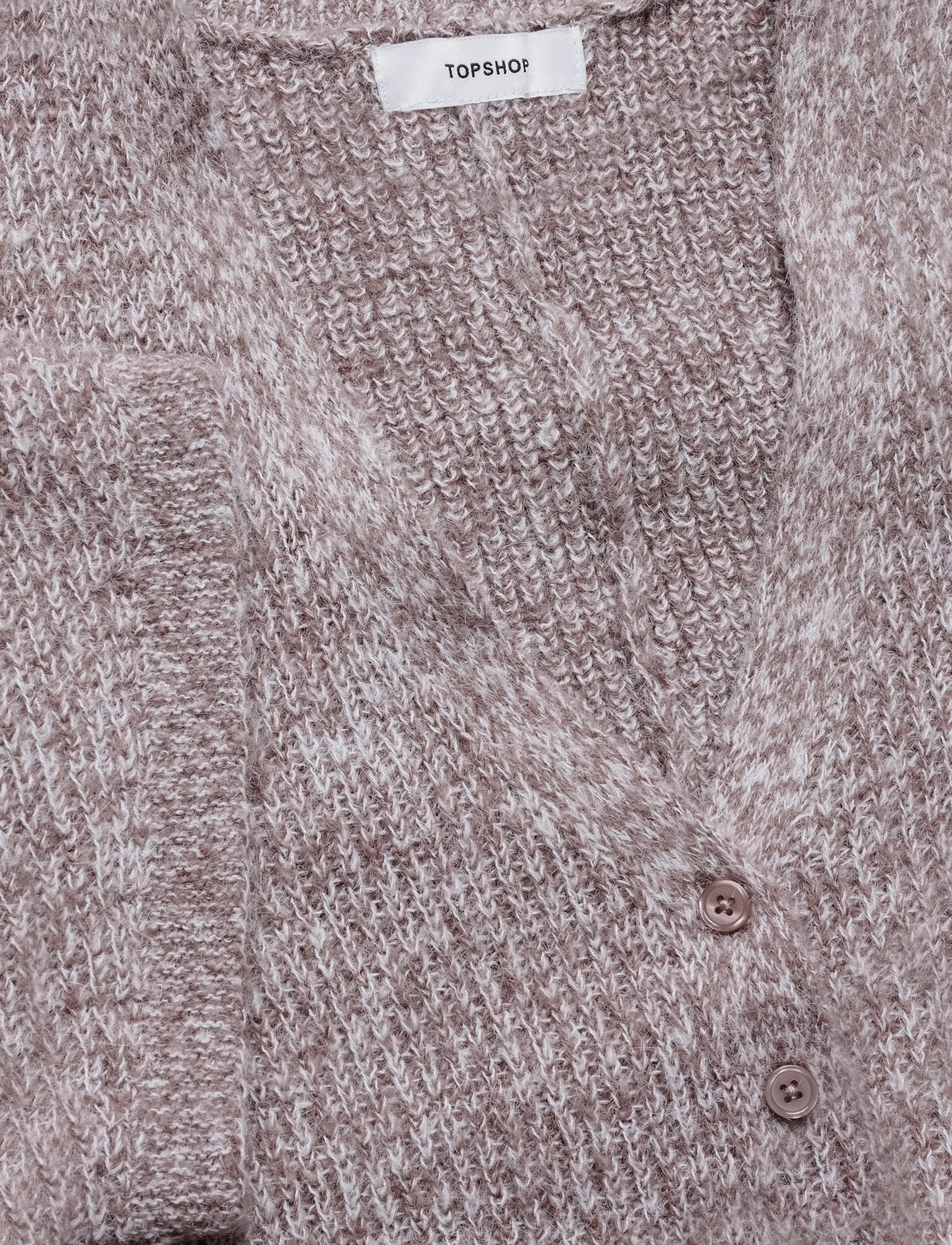 Topshop - TSRENE LS CARDIGAN KNT NOOS - koftor - oatmeal - 5