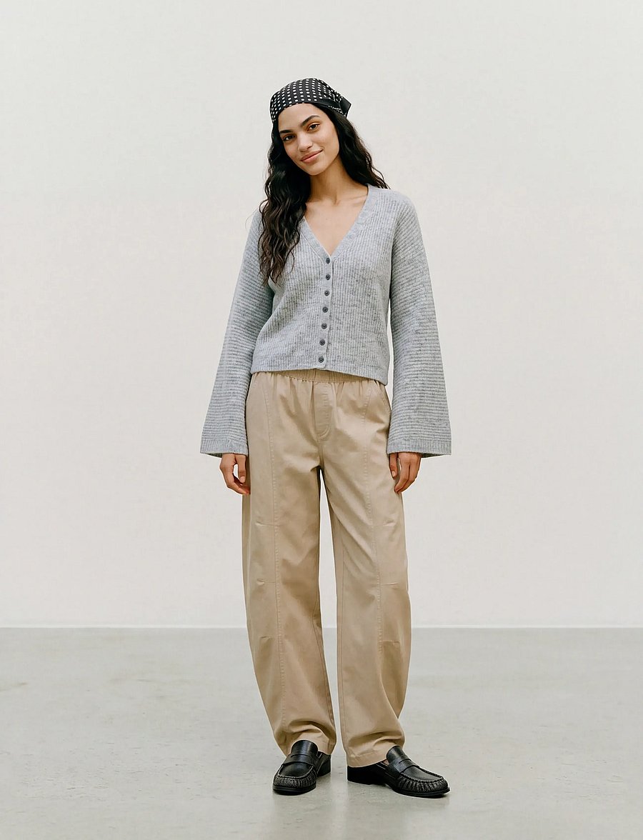 Topshop - TSRENE LS CARDIGAN KNT NOOS - strickjacken - smoke - 0