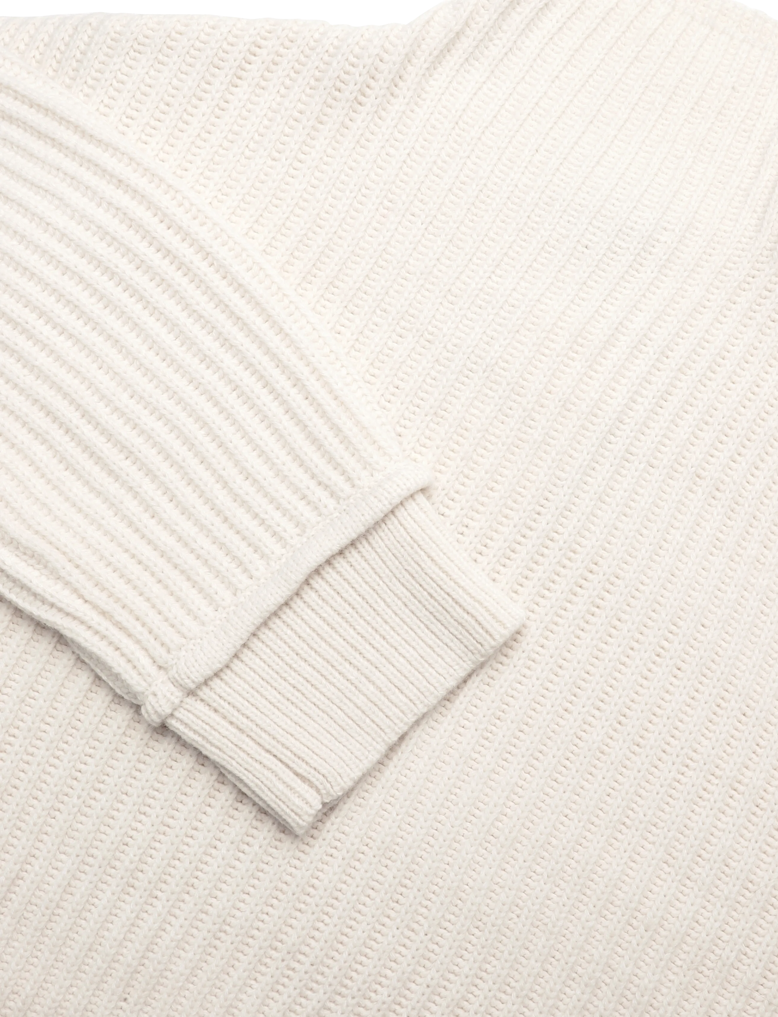 Topshop - TSROSA LS HIGH NECK JUMPER KNT - striktrøjer - ivory cream - 3