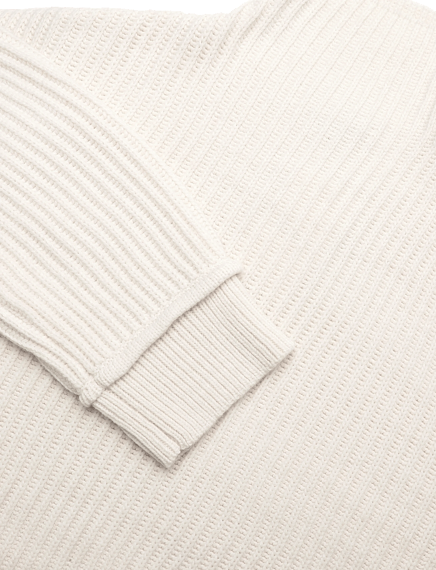 Topshop - TSROSA LS HIGH NECK JUMPER KNT - striktrøjer - ivory cream - 3