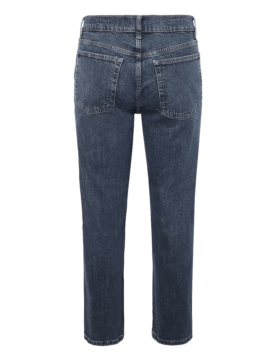Topshop - TSKARLA MR STR DNM JEANS BB - gerade jeans - blue black denim - 1