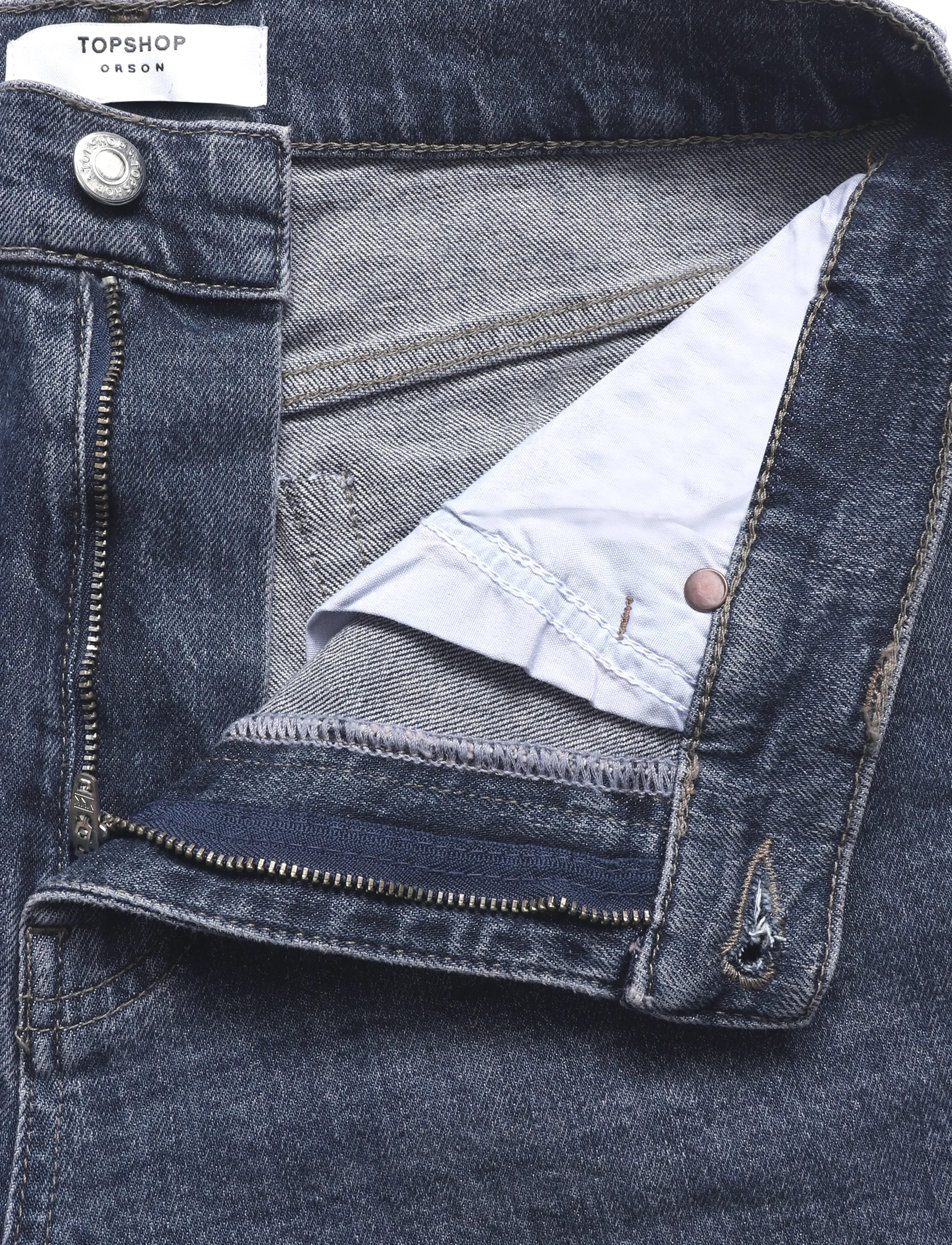 Topshop - TSKARLA MR STR DNM JEANS BB - gerade jeans - blue black denim - 3