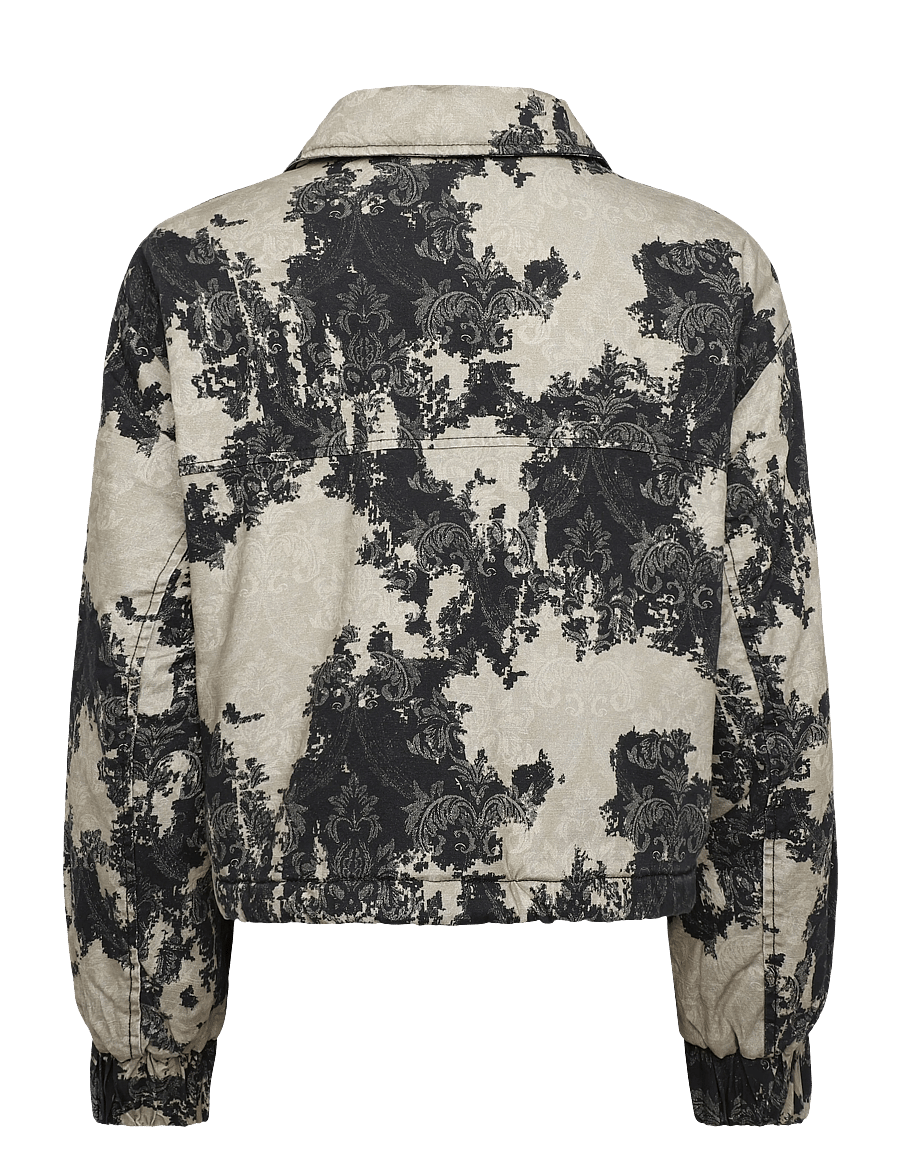 Topshop - TSHOPE PRINTED JACKET OTW - bomberjacken - abbey stone - 2