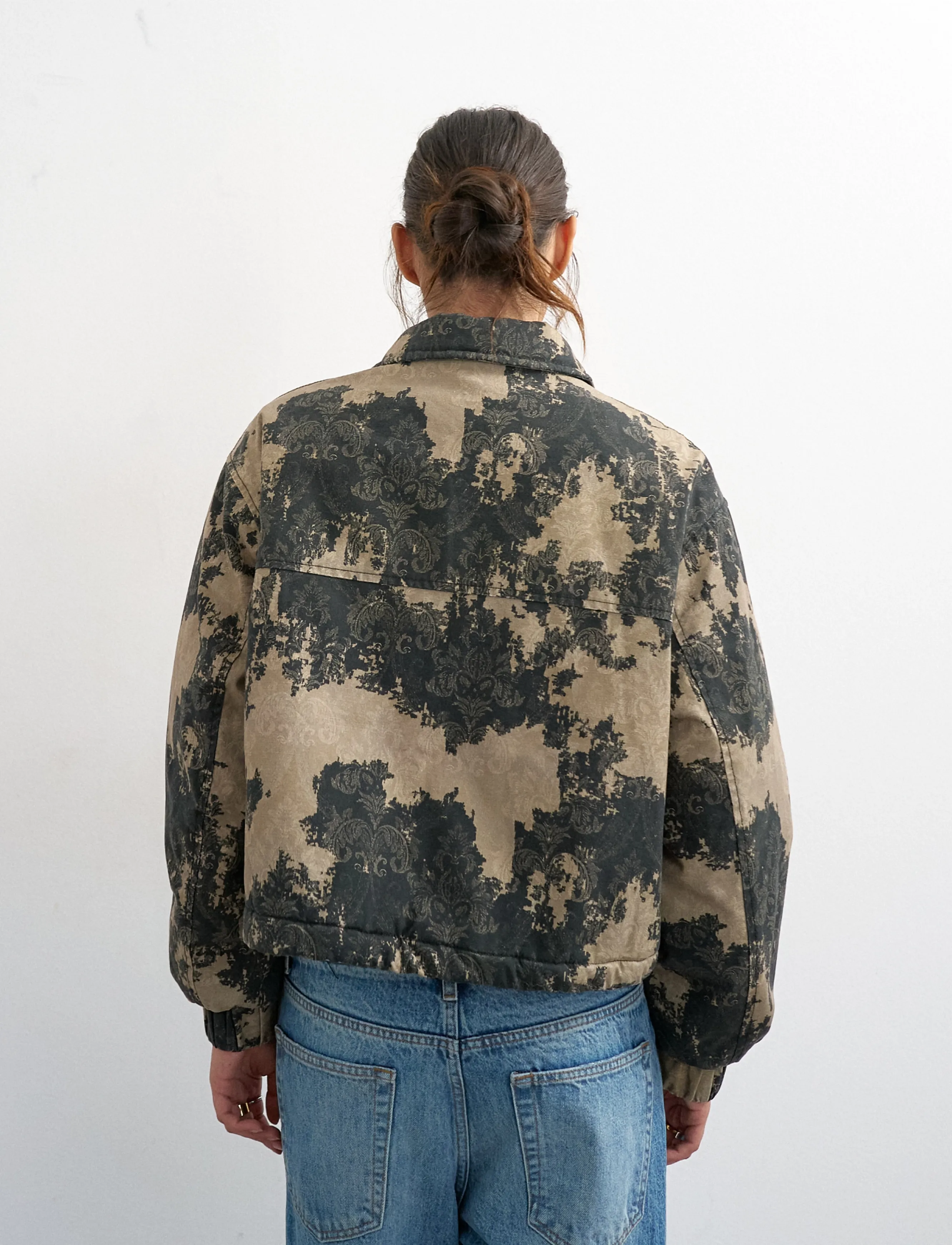 Topshop - TSHOPE PRINTED JACKET OTW - bomberjacken - abbey stone - 3