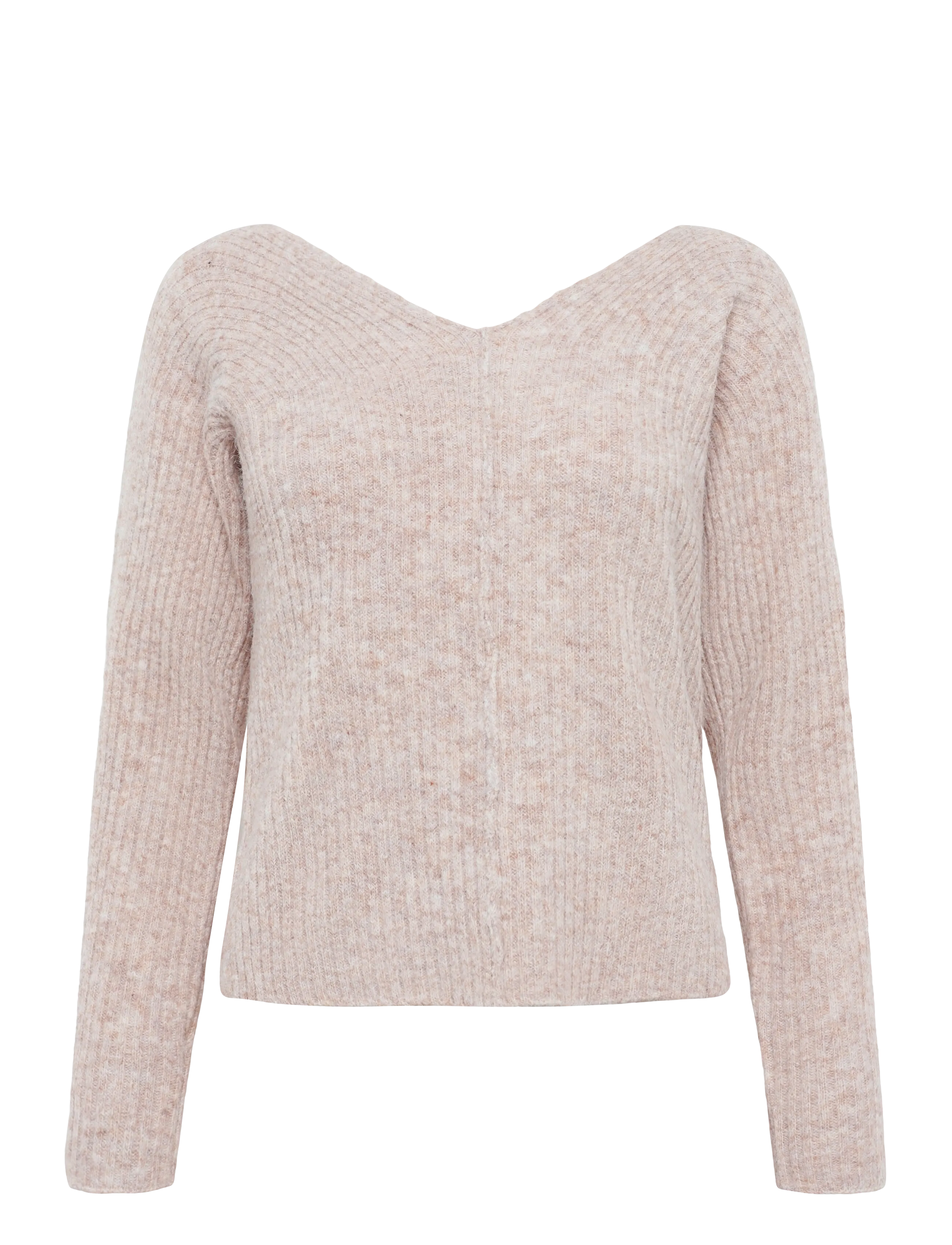 Topshop - TSFIONA KNITTED JUMPER KNT - stickade tröjor - oatmeal - 1