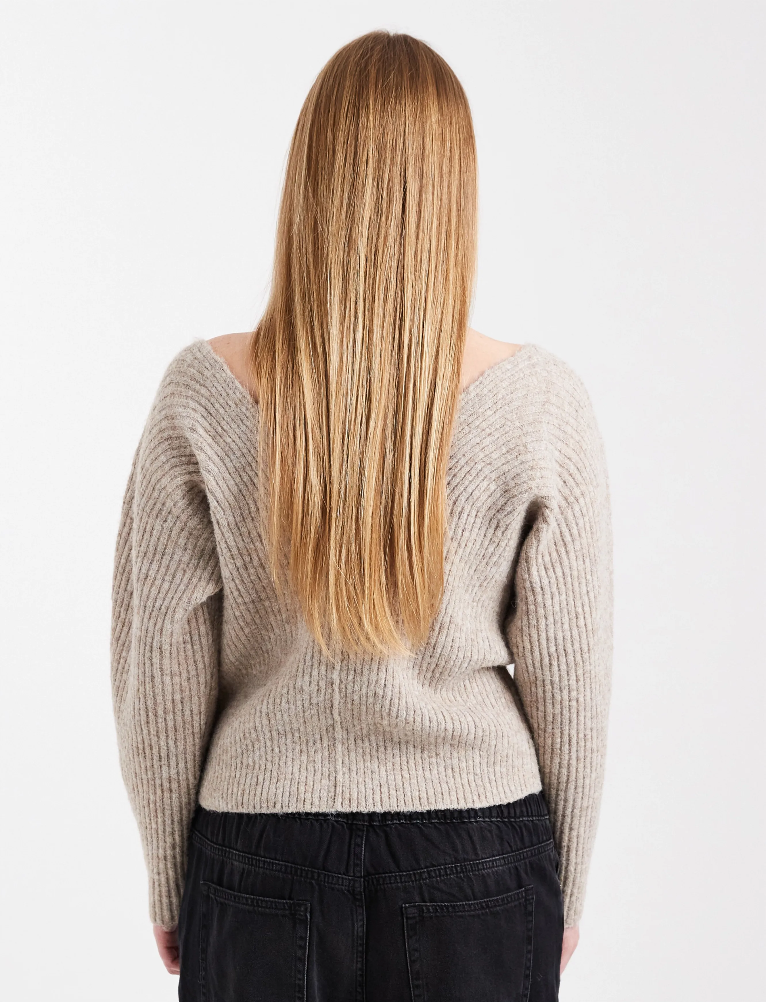 Topshop - TSFIONA KNITTED JUMPER KNT - stickade tröjor - oatmeal - 3
