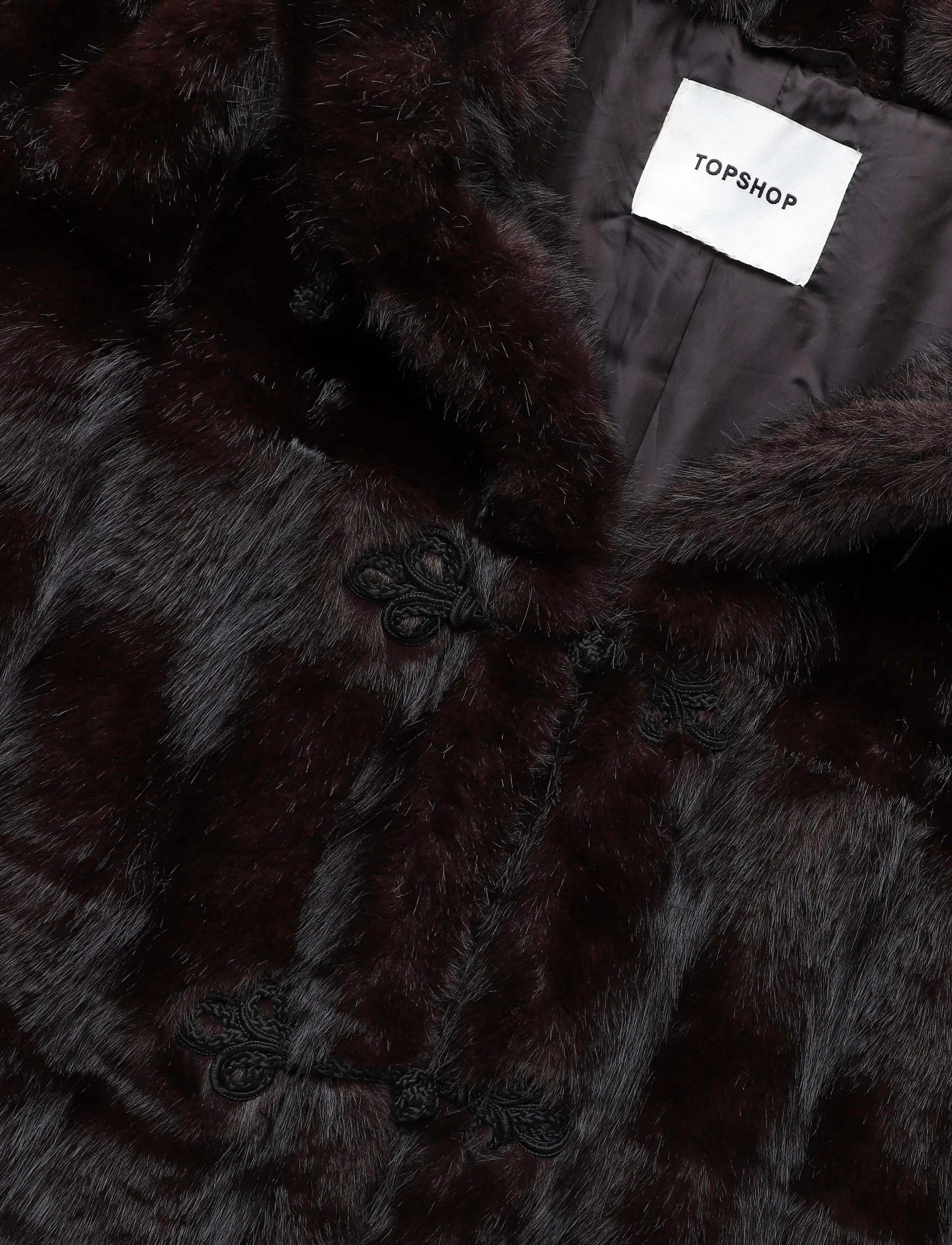 Topshop - TSBOON CROPPED DETAIL JACKET OTW - chocolate brown - 2