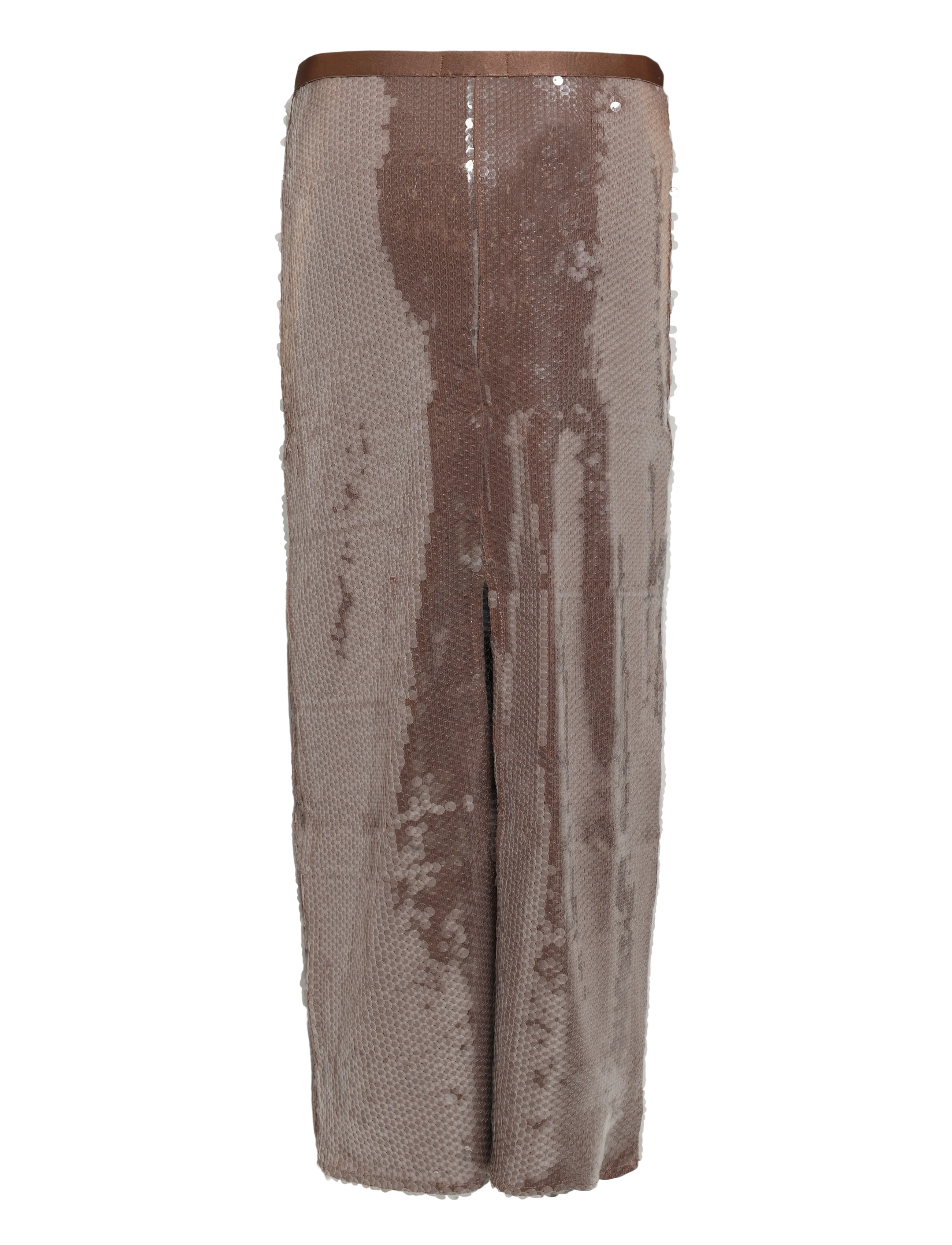 Topshop - TSCECIA SEQUIN MAXI SKIRT JRS - chocolate brown - 2