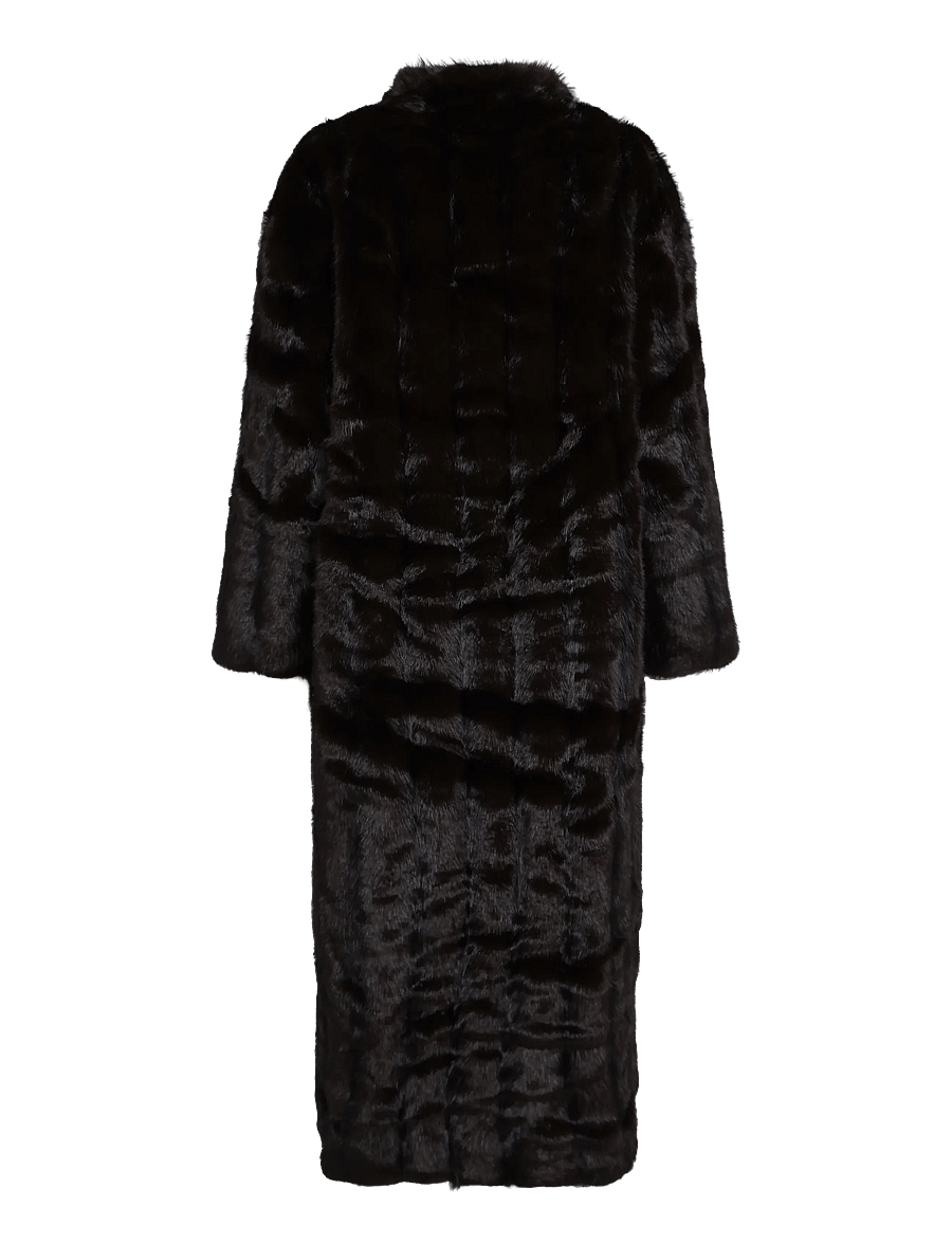 Topshop - TSARIZONA LONGLINE DETAIL JACKET OTW - chocolate brown - 1