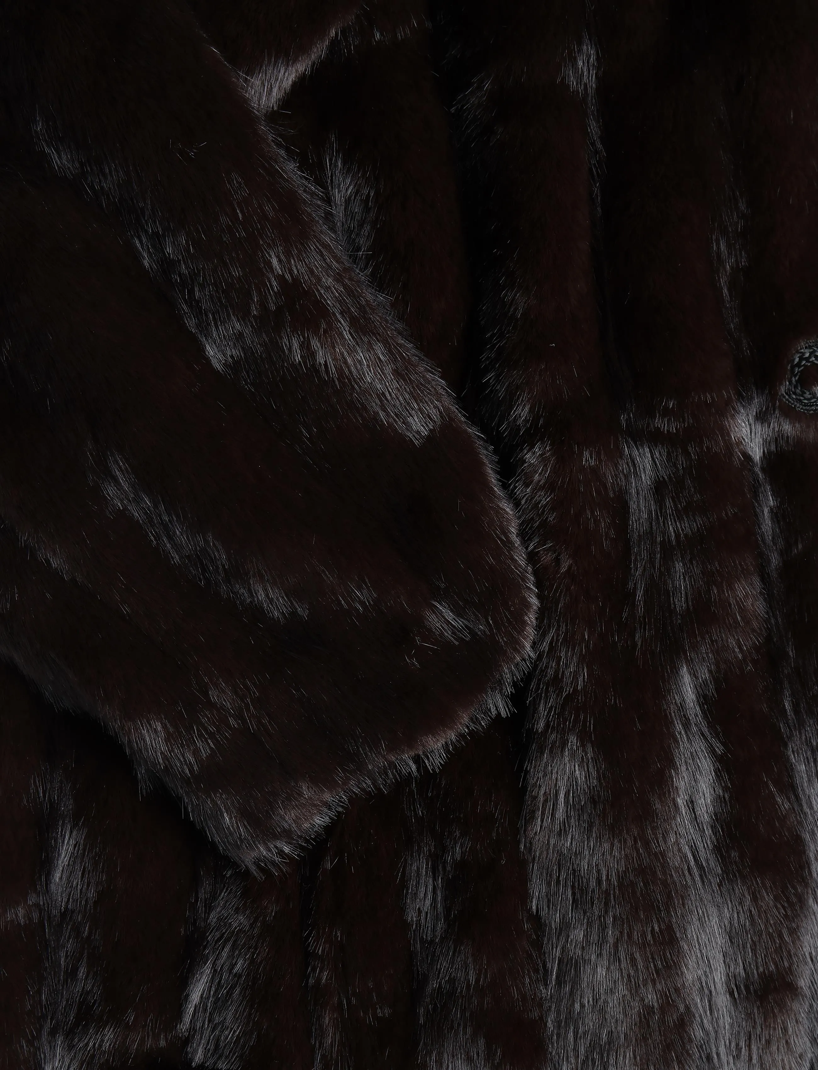 Topshop - TSARIZONA LONGLINE DETAIL JACKET OTW - chocolate brown - 3