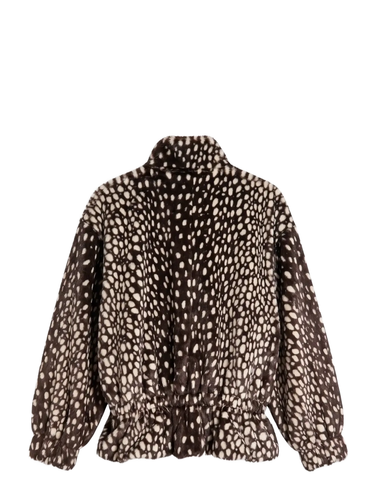 Topshop - TSGAIL HIGH NECK CINCH JACKET OTW - chocolate brown - 2