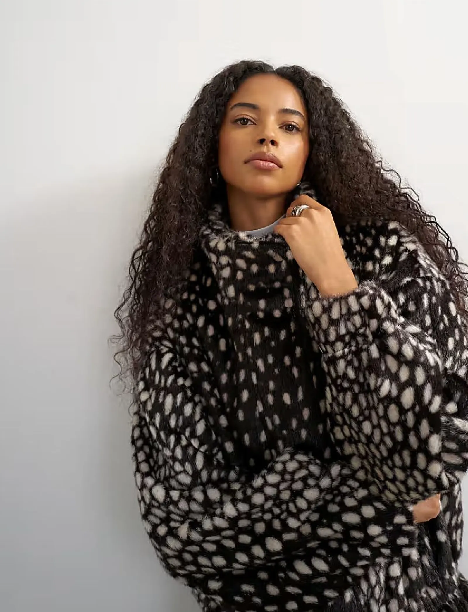 TOPSHOP Tsgail High Neck Cinch Jacket Otw jackor dam – bild 3
