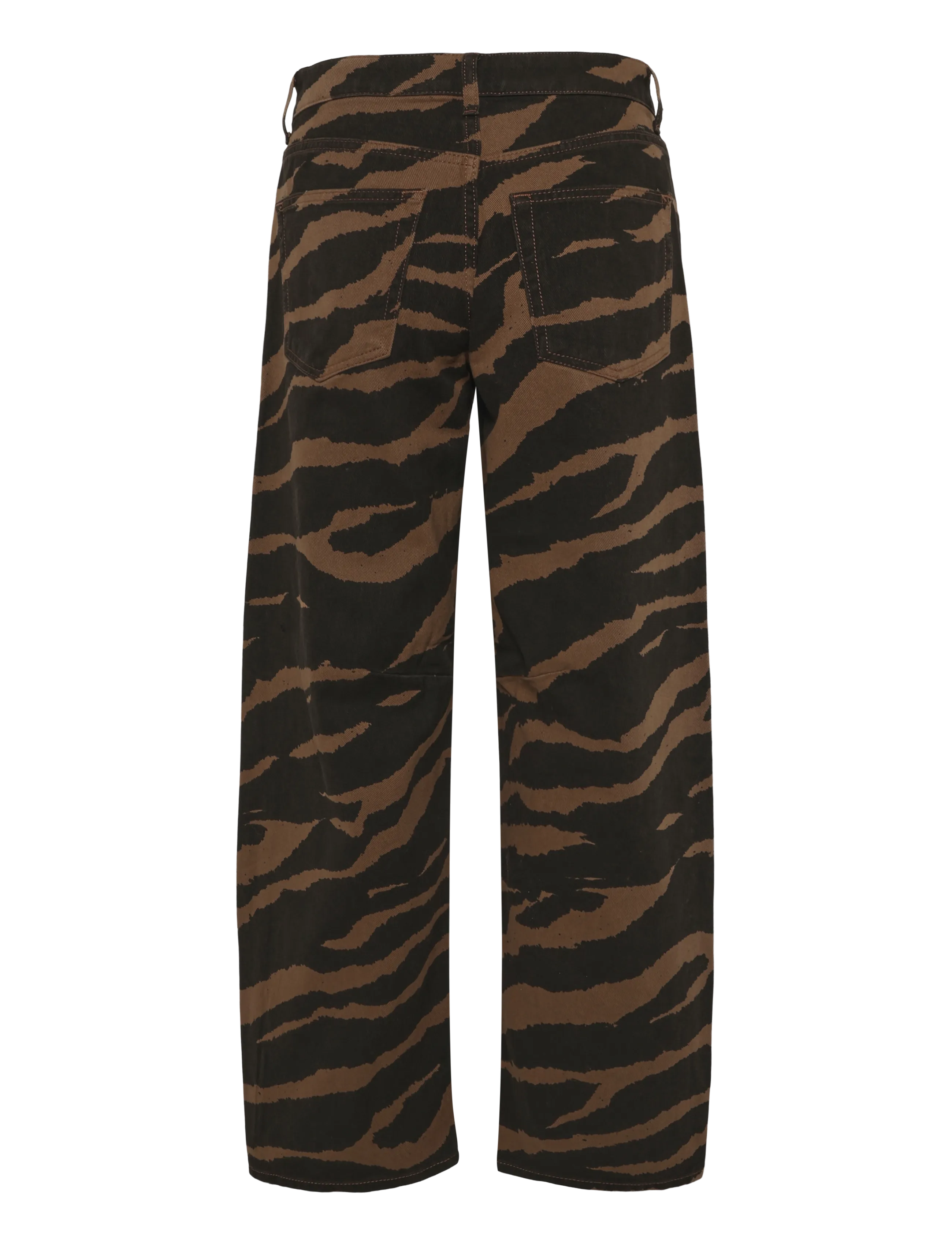 Topshop - TSBARREL MID RISE JEANS DNM - barrel jeans - dark brown denim - 2