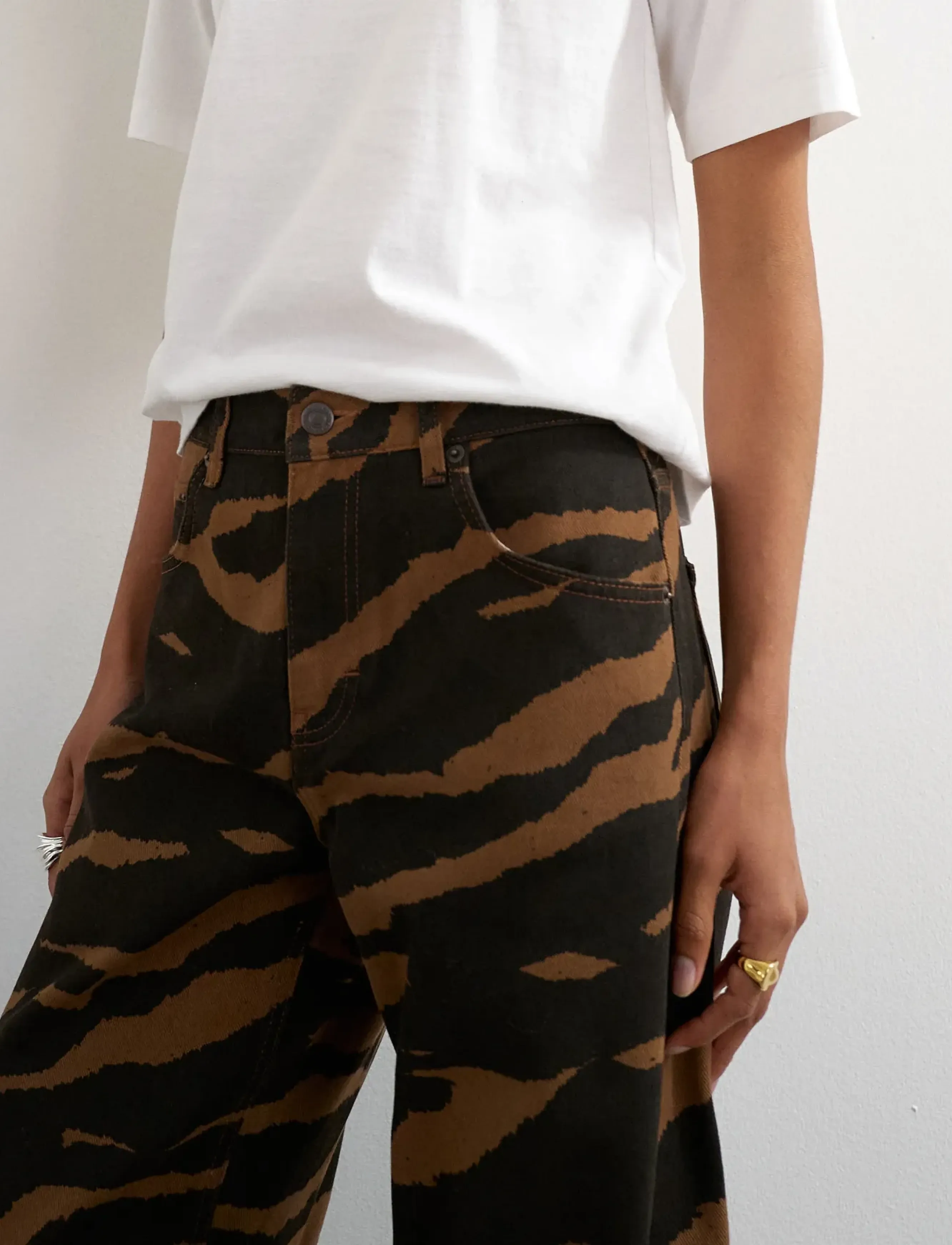 TOPSHOP Tsbarrel Mid Rise Jeans Dnm dam – bild 6