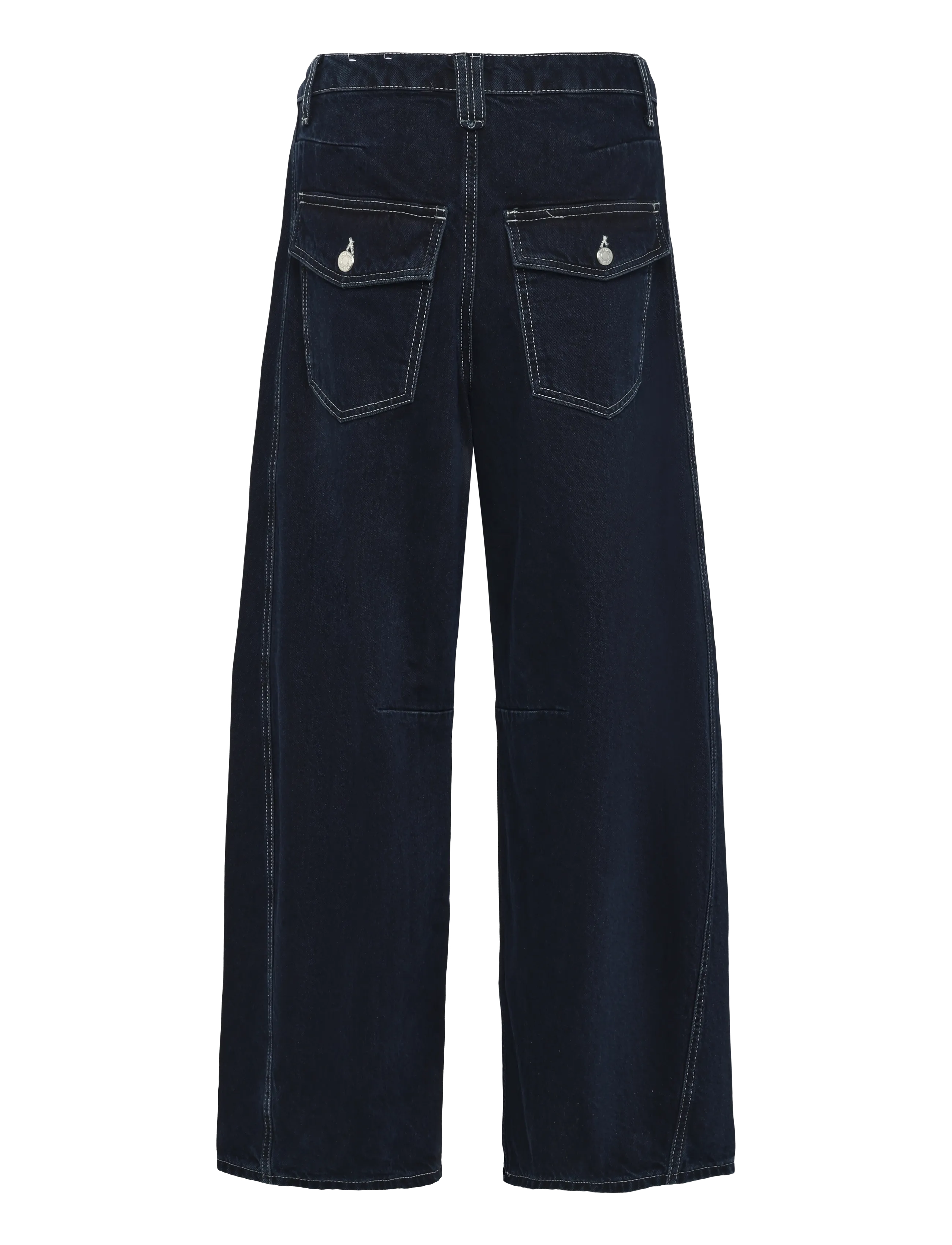 Topshop - TSHORSESHOE JEANS MID RISE DNM - dark blue denim - 2