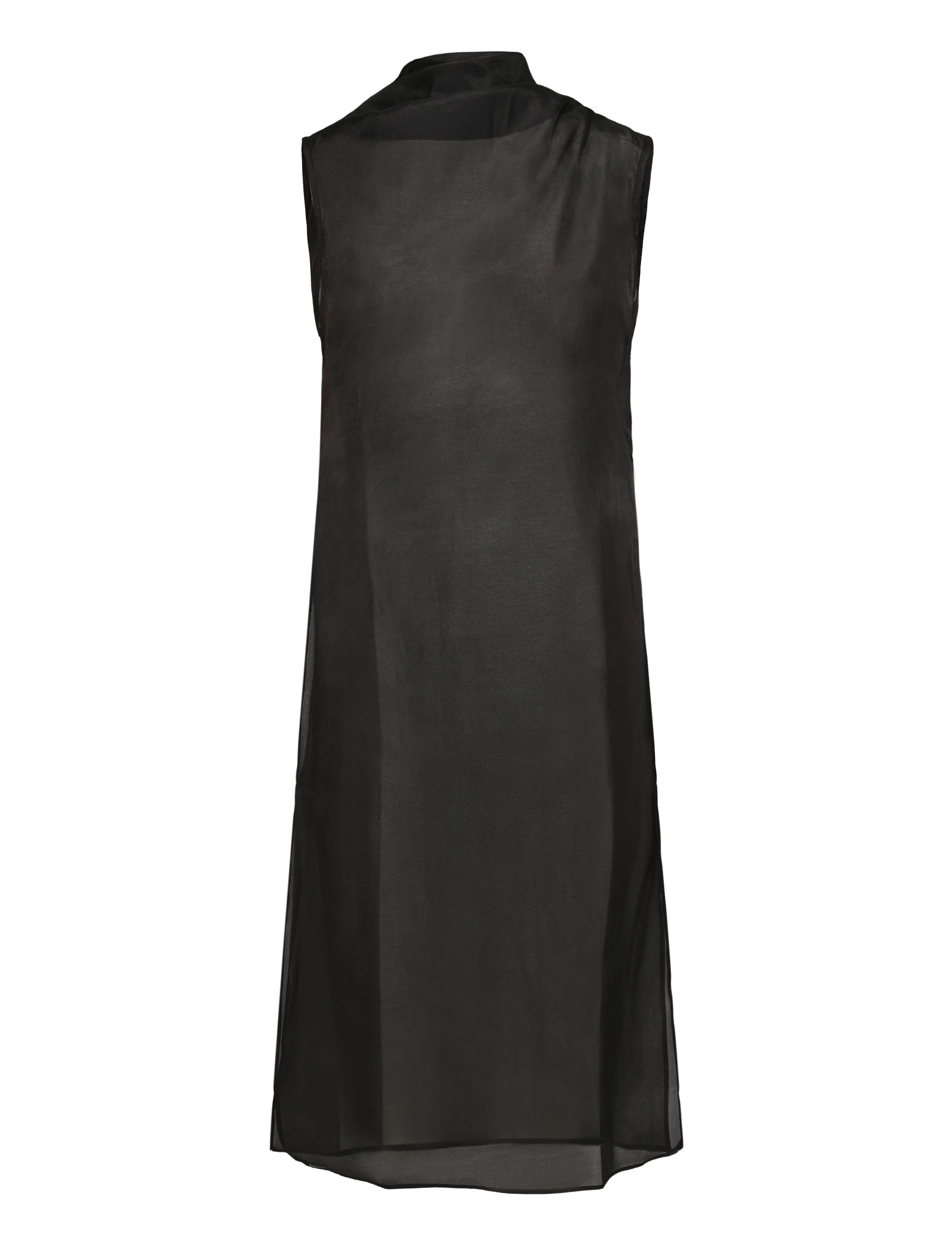 Tsdebra Sl Highneck Side Split Tunic Wvn