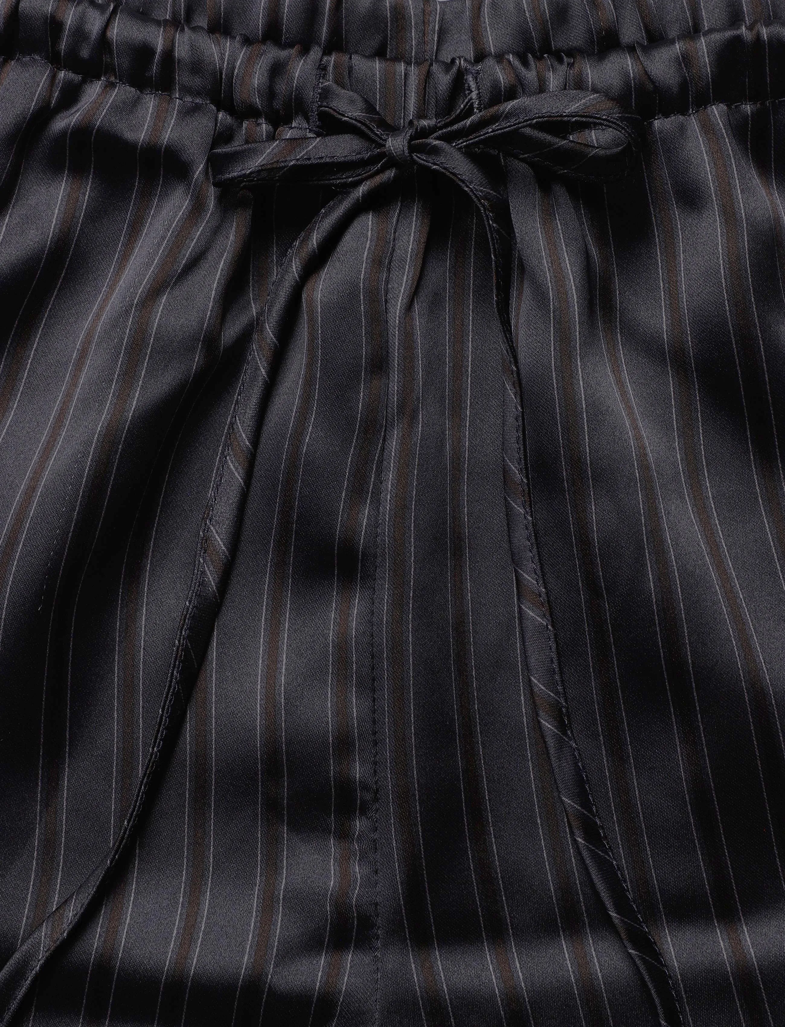 Topshop - TSARDO SATIN TIE WAIST TROUSER WVN - charcoal gray - 2