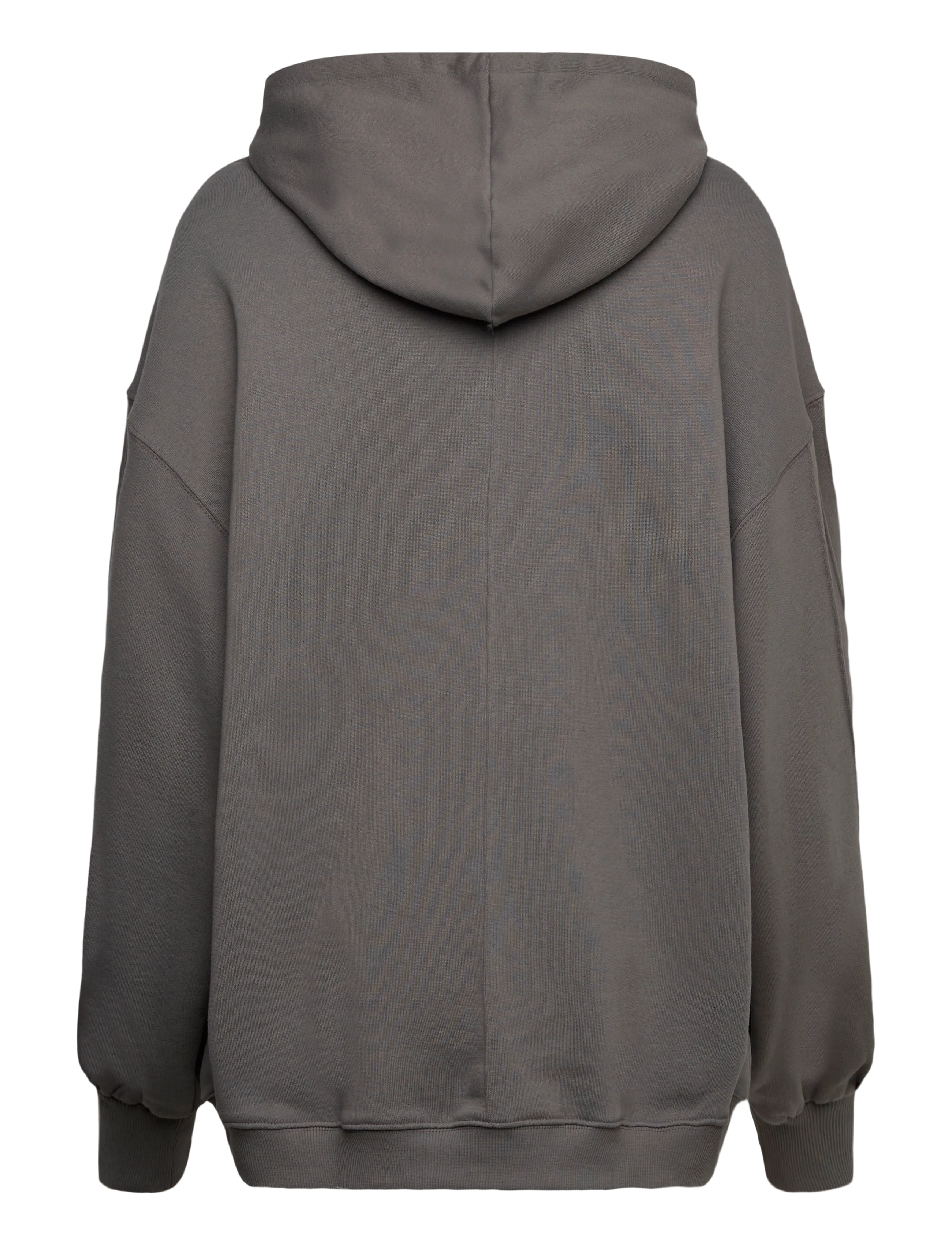 Topshop - TSBERA L/S OVERSIZED DETAIL HOODIE JRS - hættetrøjer - charcoal gray - 2