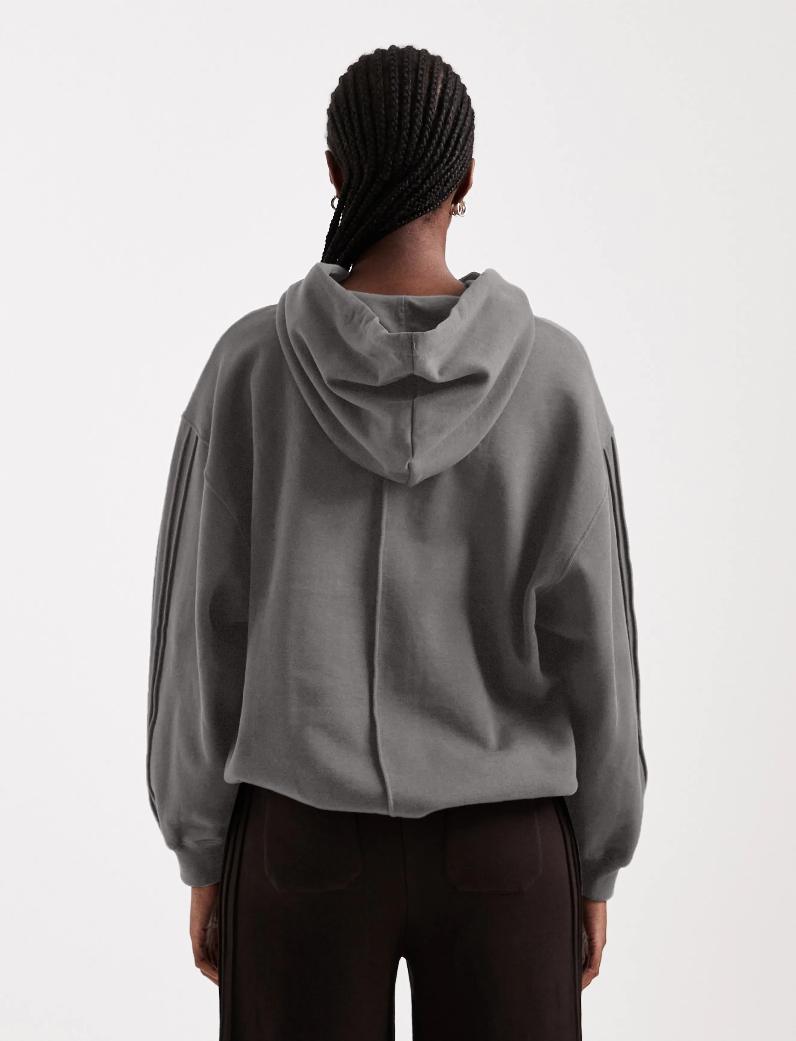 TOPSHOP Tsbera L/S Oversized Detail Hoodie Jrs dam – bild 2