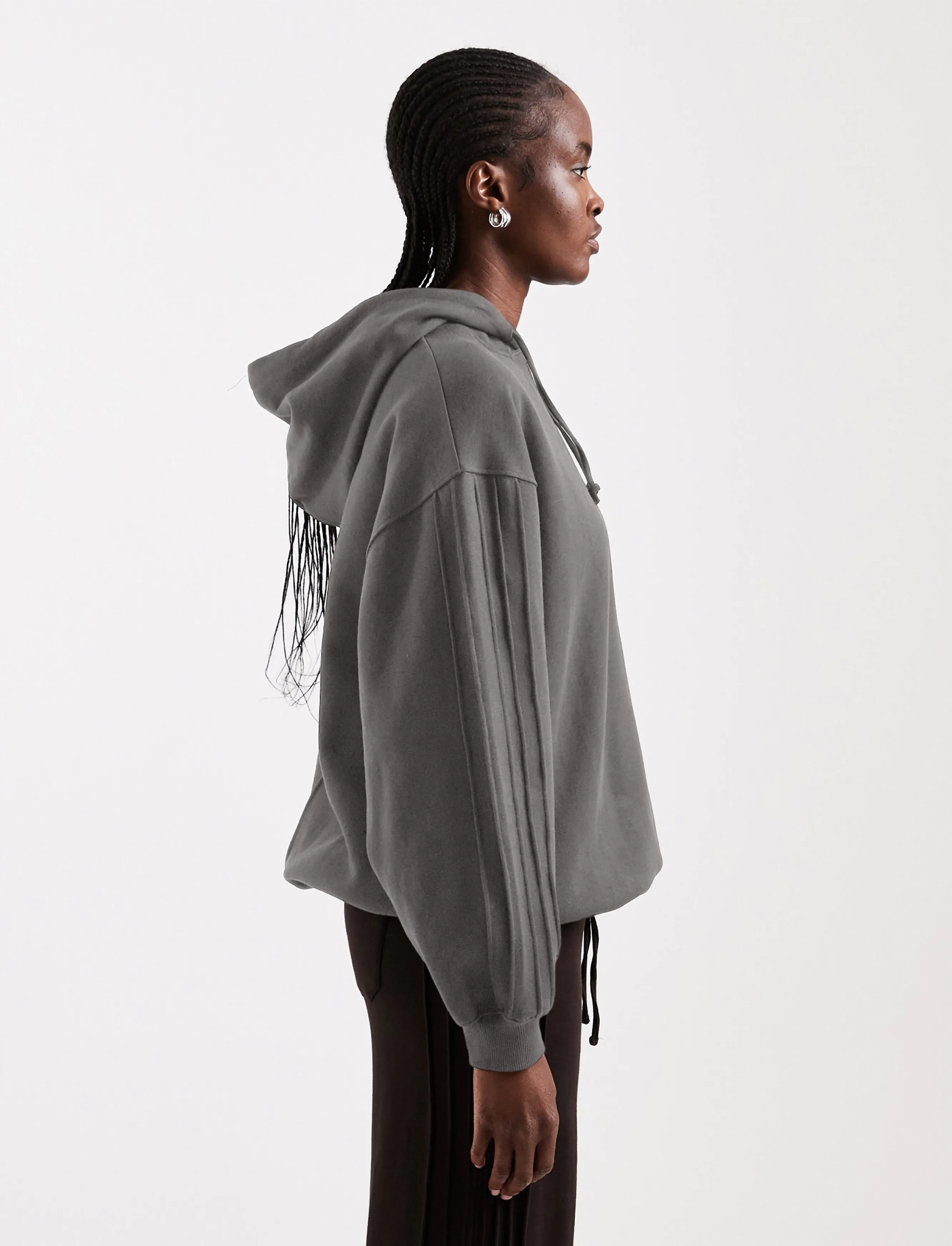 TOPSHOP Tsbera L/S Oversized Detail Hoodie Jrs dam – bild 3