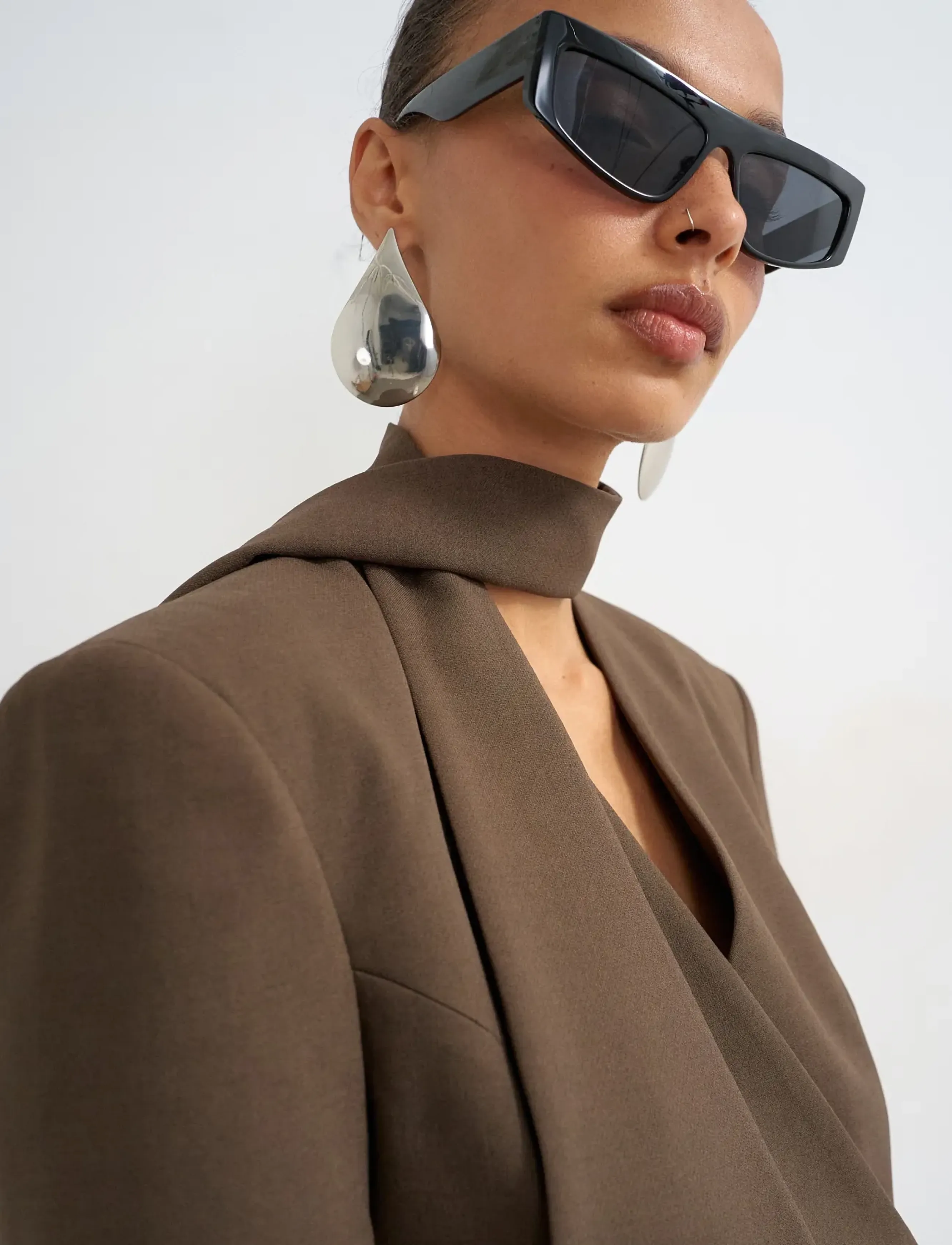 TOPSHOP Tsasli Scarf Detail Blazer dam – bild 6