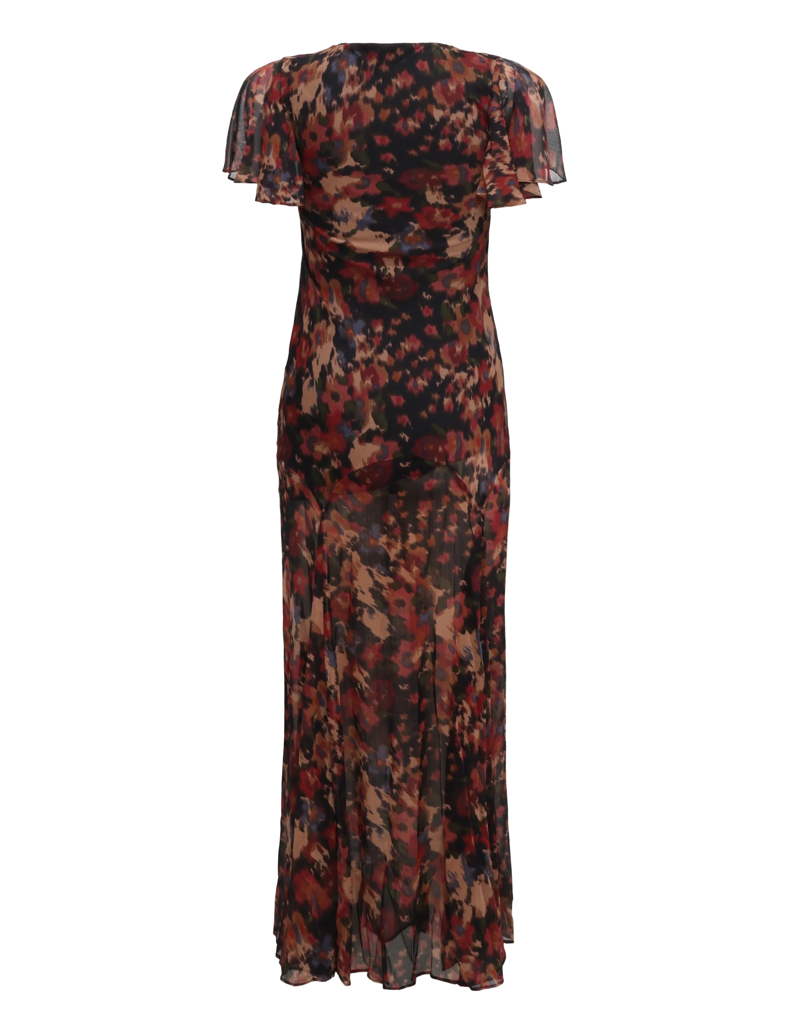 Topshop - TSCITHA FLORAL PRINT MAXI DRESS WVN - suvekleidid - withered rose - 2