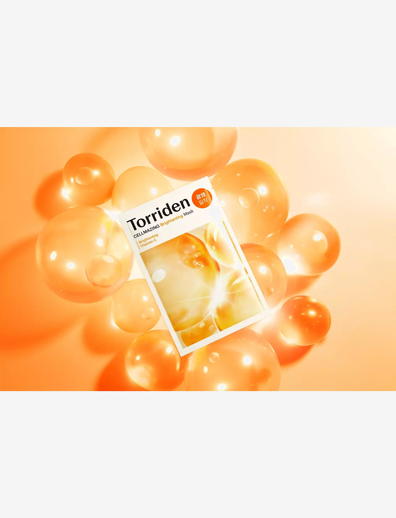 Torriden - CELLMAZING Vita C Brightening Mask - detox masker - clear - 1