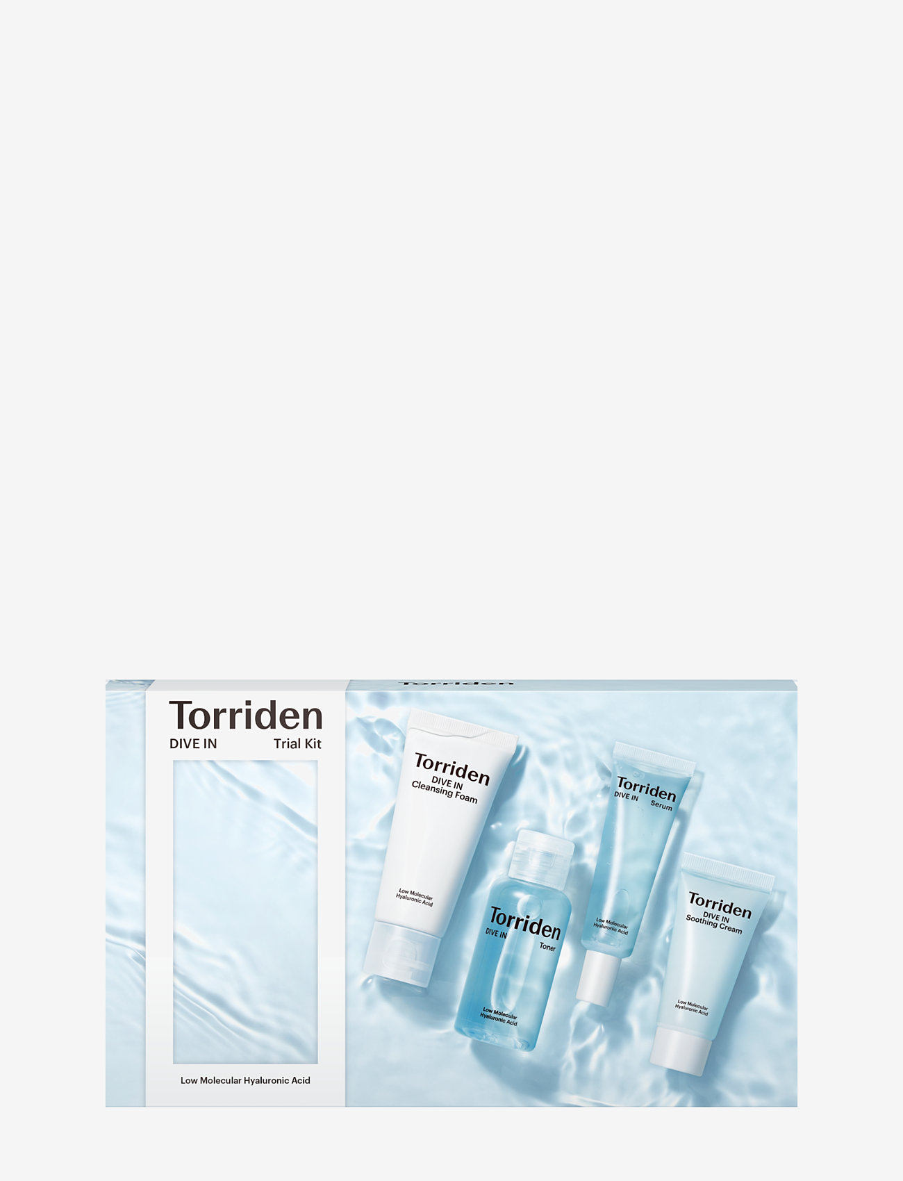 Torriden - DIVE-IN Trial Kit - ansigtsrens - clear - 2