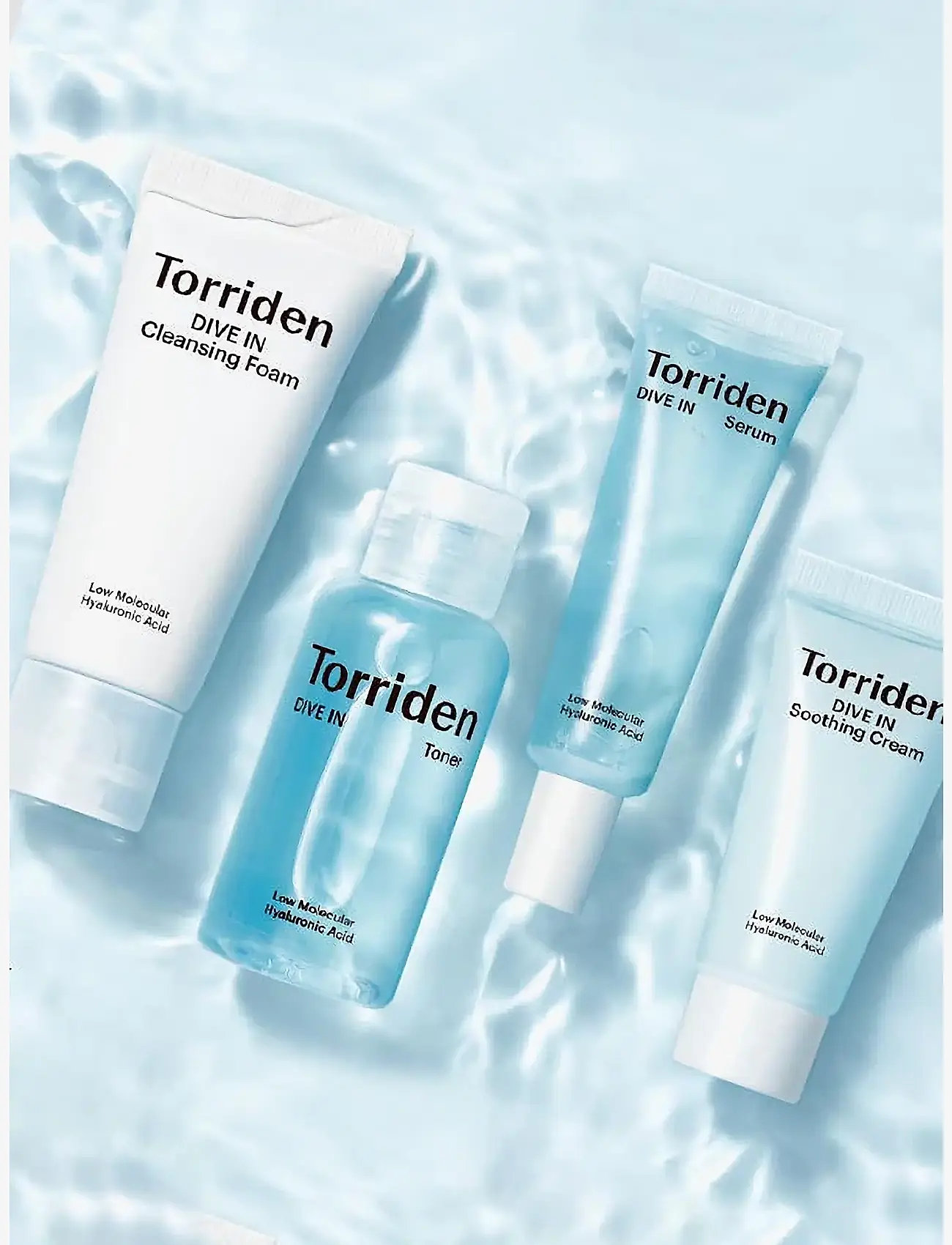 Torriden - DIVE-IN Trial Kit - ansigtsrens - clear - 1