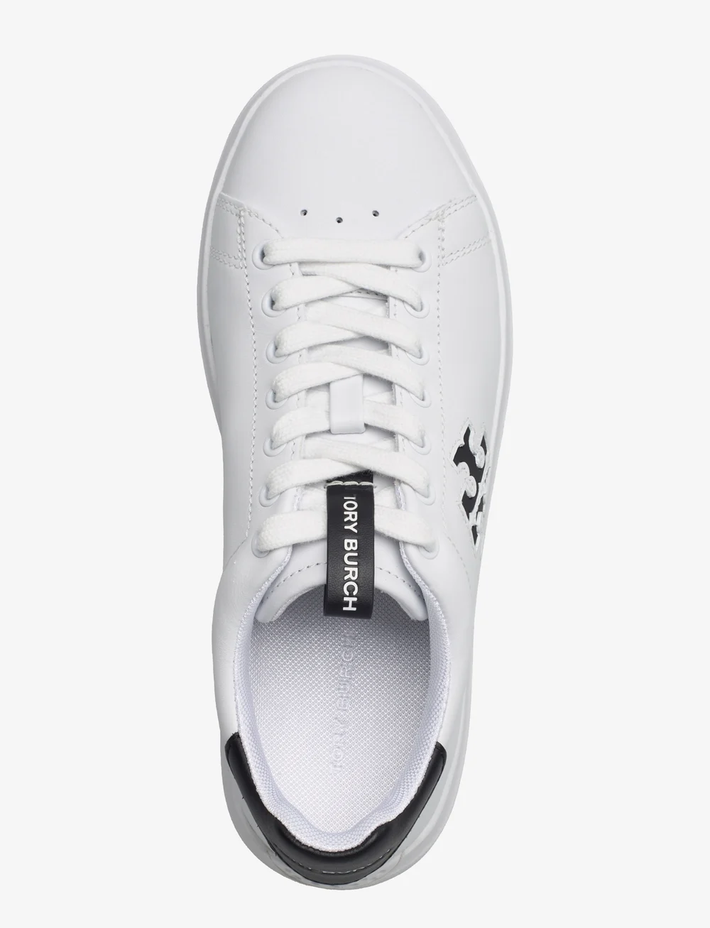 Tory Burch - DOUBLE T HOWELL COURT - konfirmationstøj - titanium white / perfect black - 3