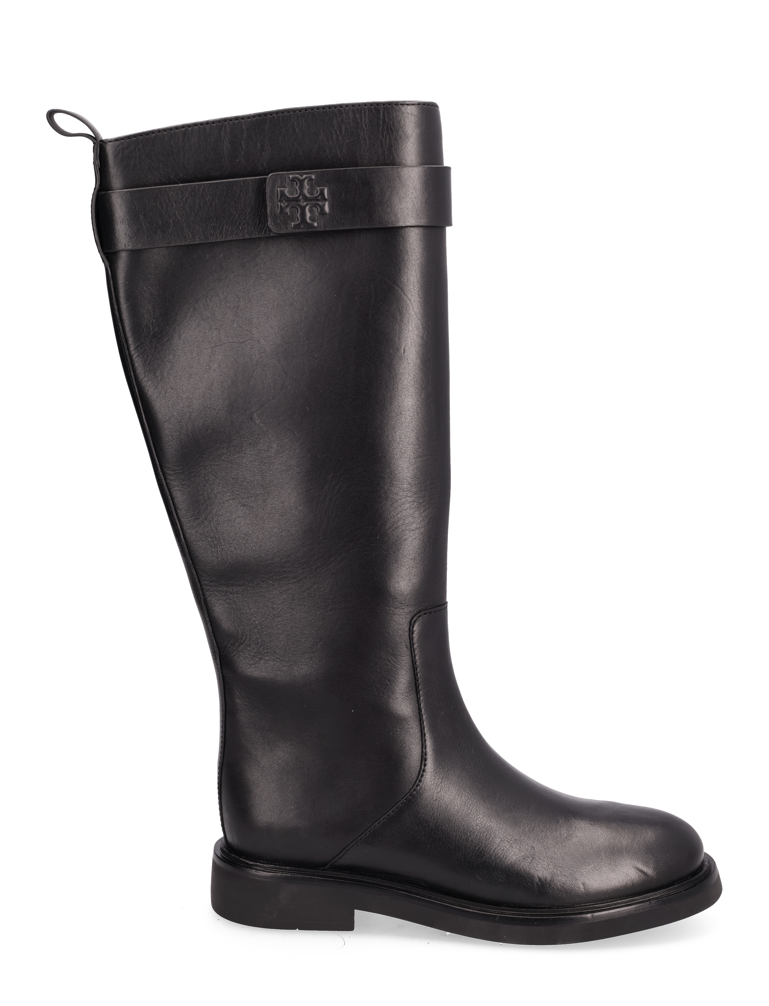 Tory Burch - DOUBLE T UTILITY BOOT 35MM - festkläder till outletpriser - perfect black - 1