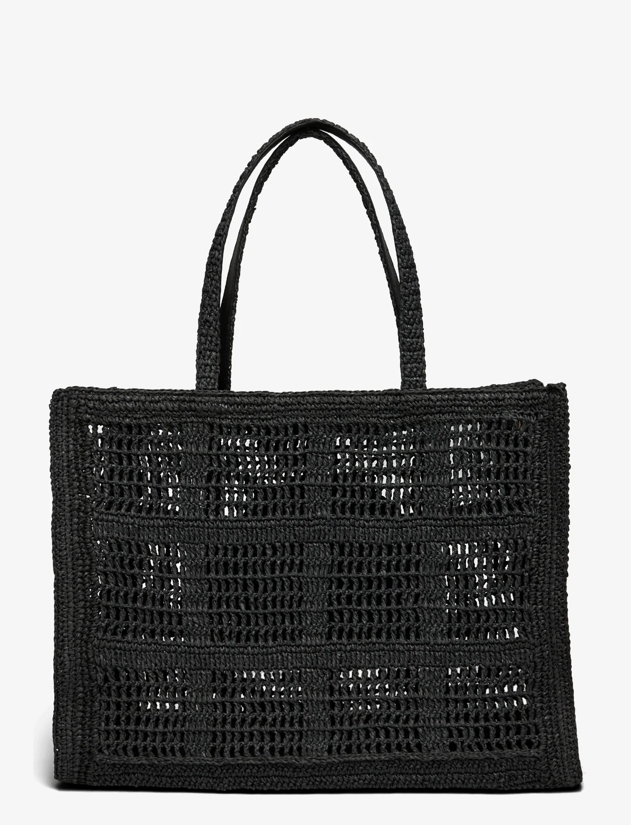 Tory Burch - Ella Hand-Crocheted Large Tote - totes - black - 1