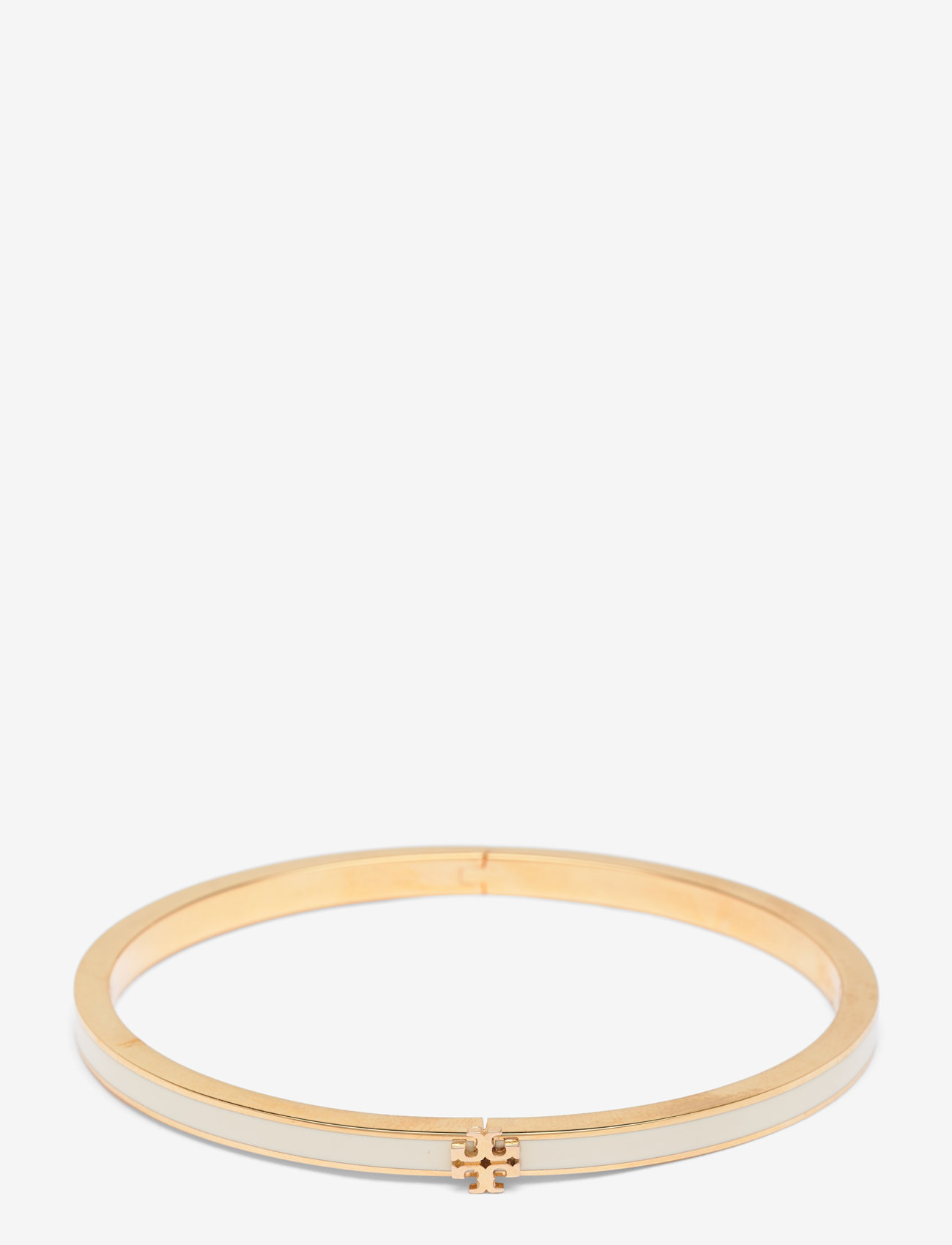 Tory Burch - Thin Kira Enamel Bracelet - tory gold / new ivory - 0