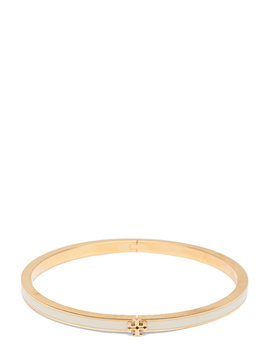 Tory Burch - Thin Icon Enamel Bracelet - armreifen - tory gold / new ivory - 0