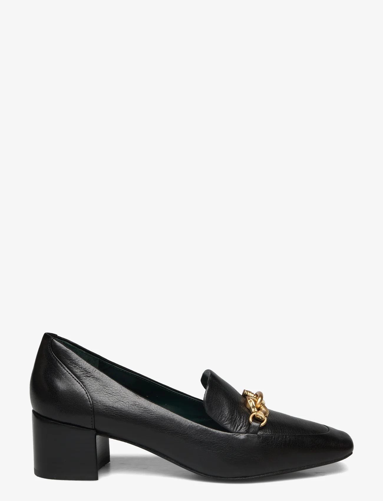 Tory Burch - JESSA HEELED LOAFER 45MM - loafers med hæl - perfect black - 1