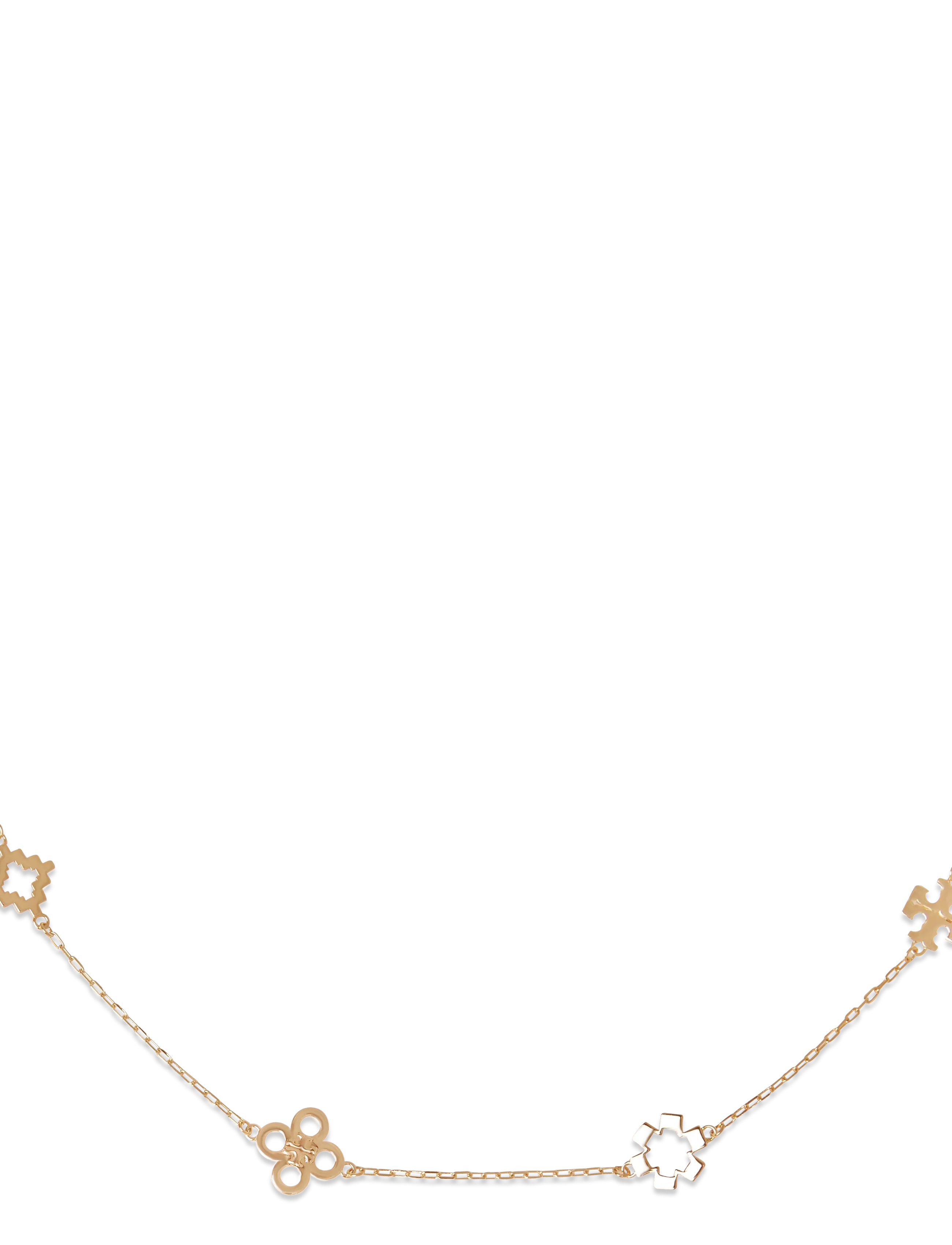 Tory Burch - Forget Me Not Necklace - halskæder med vedhæng - tory gold - 1