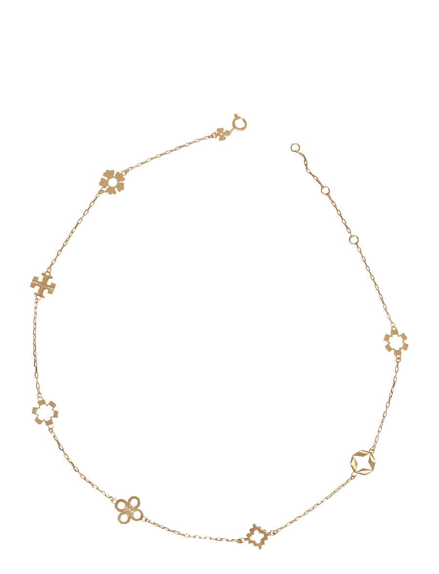Tory Burch - Forget Me Not Necklace - halskæder med vedhæng - tory gold - 2